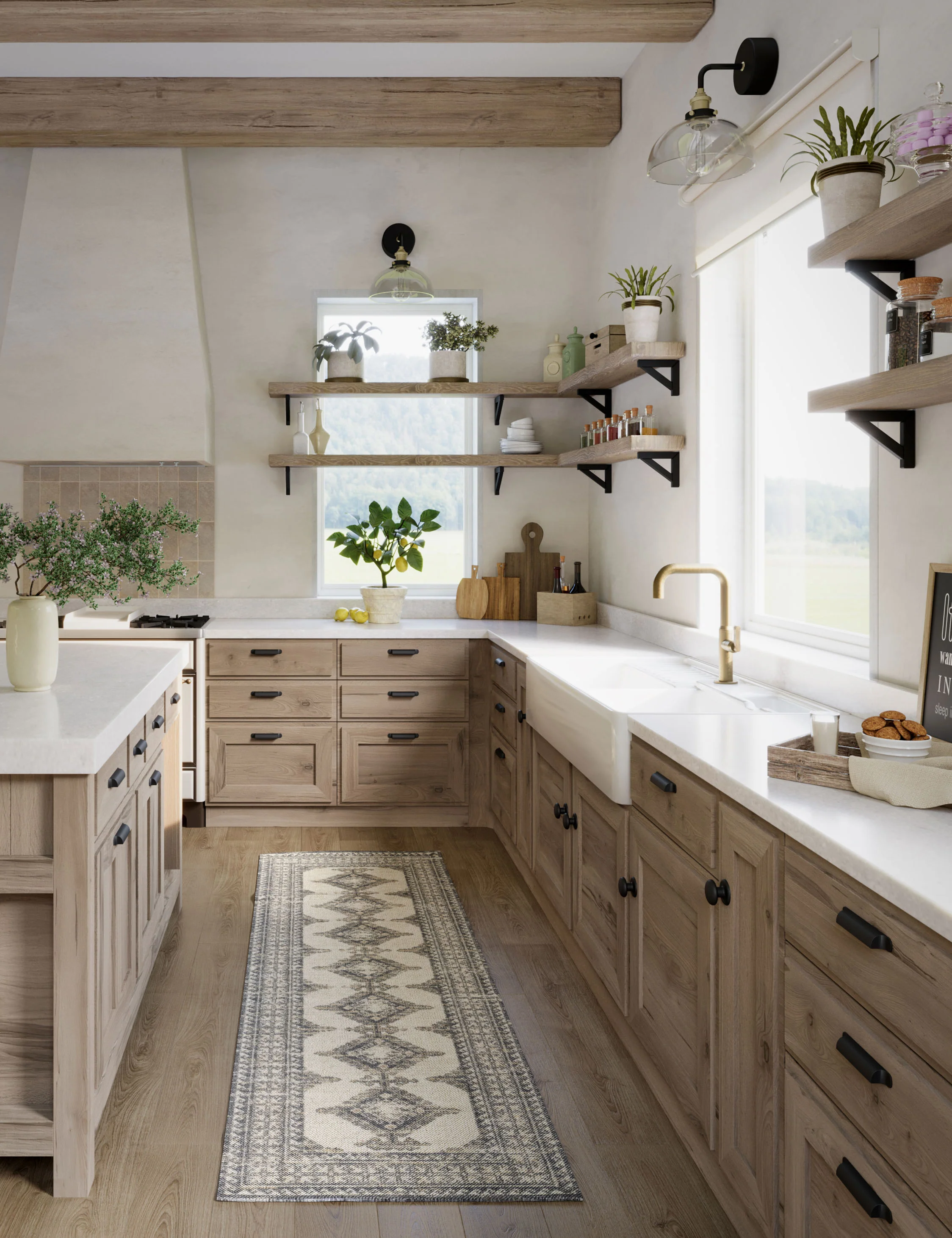 Iverson Wool-Blend Rug