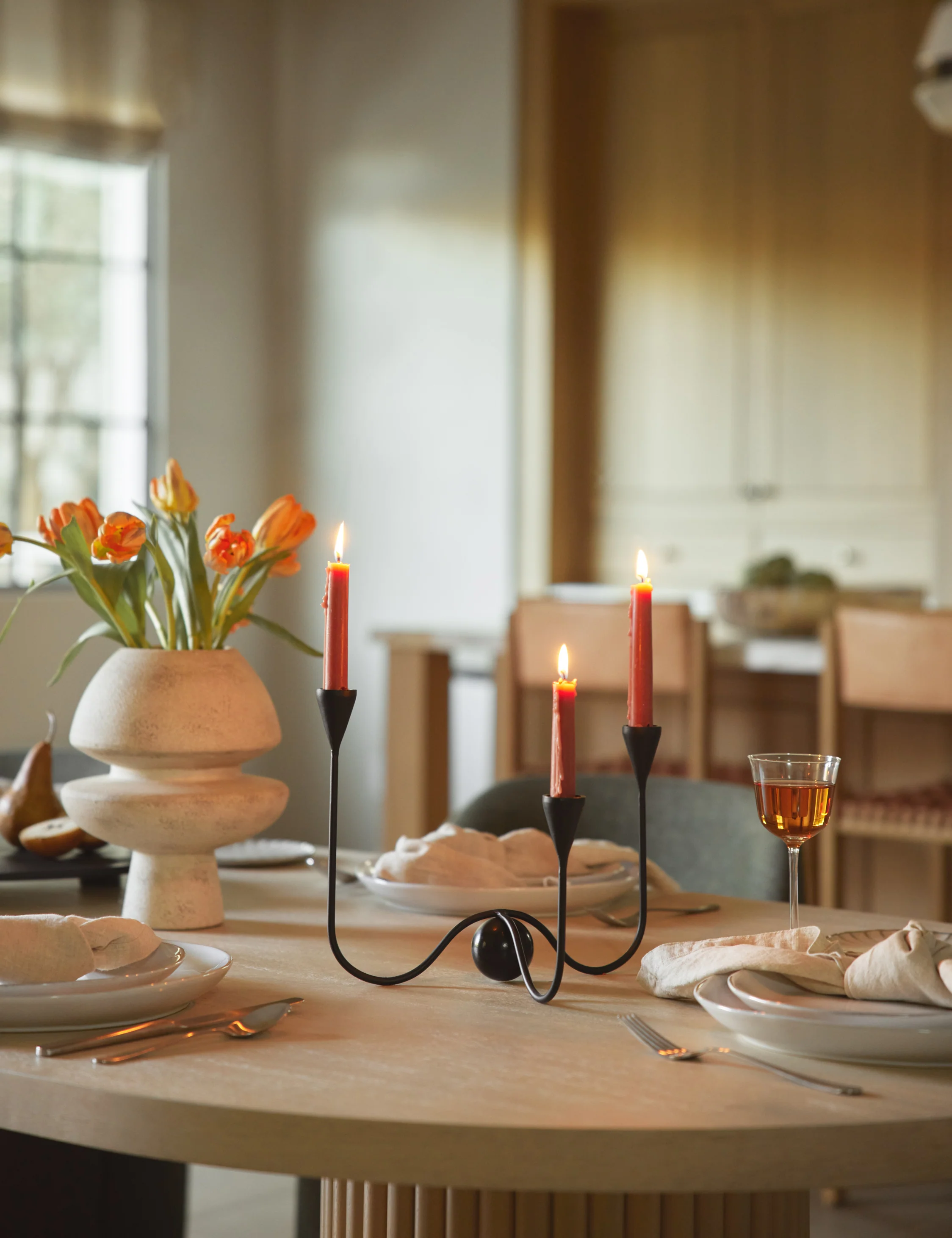 Orb Candelabra by Sarah Sherman Samuel