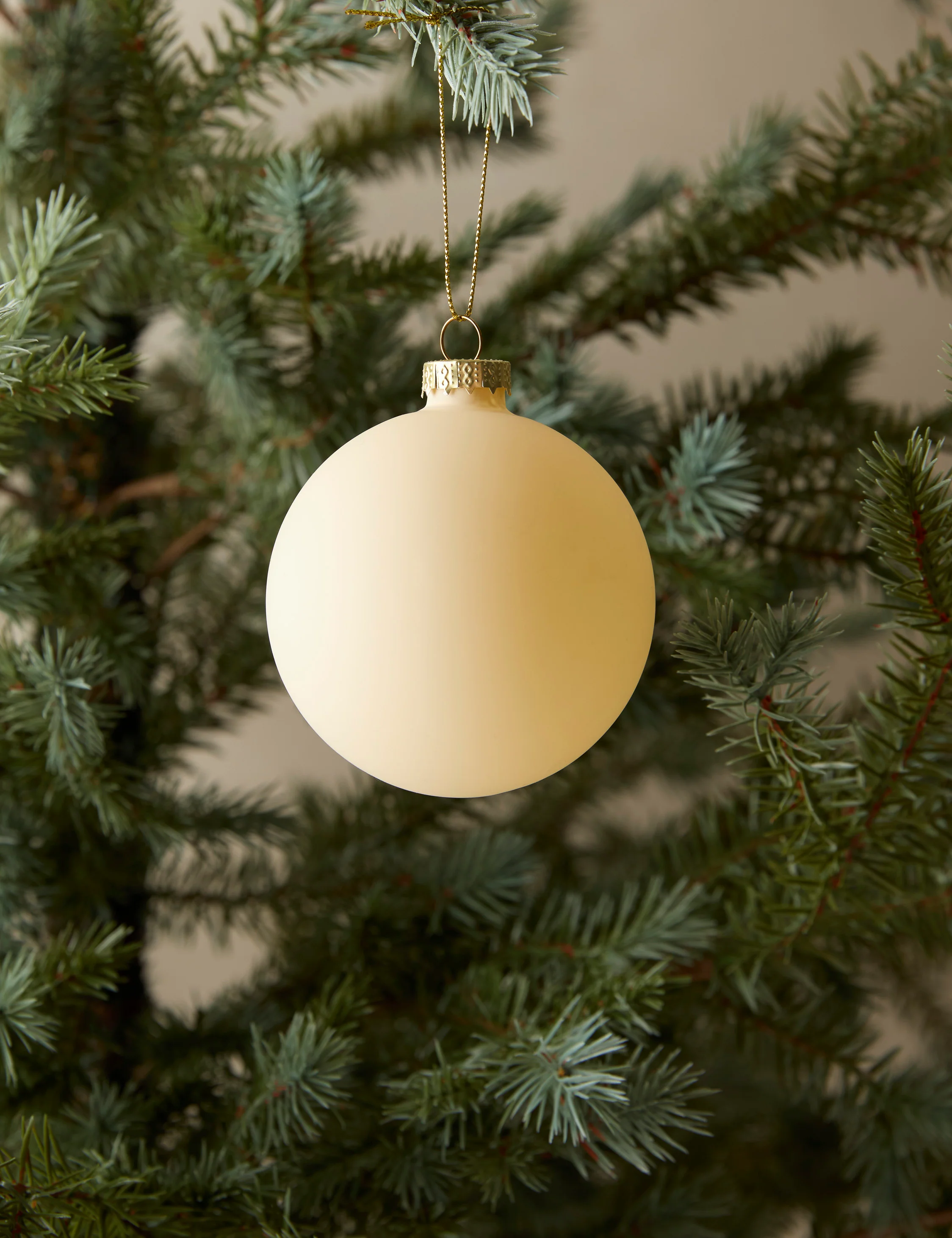 Neutral Bulb Ornaments (Set of 6) by Cody Foster And Co