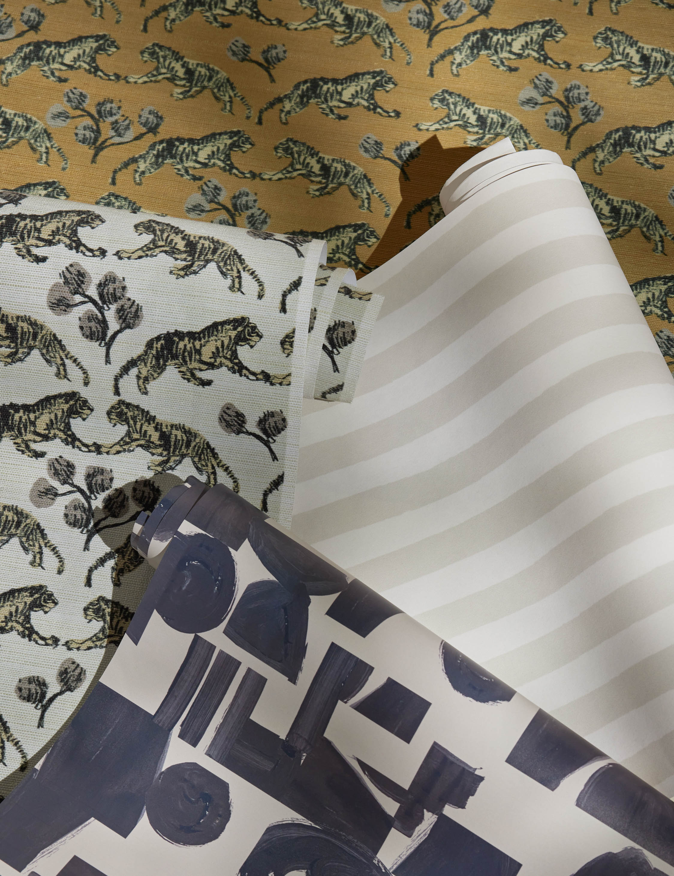 Organic Shapes Wallpaper by Sarah Sherman Samuel