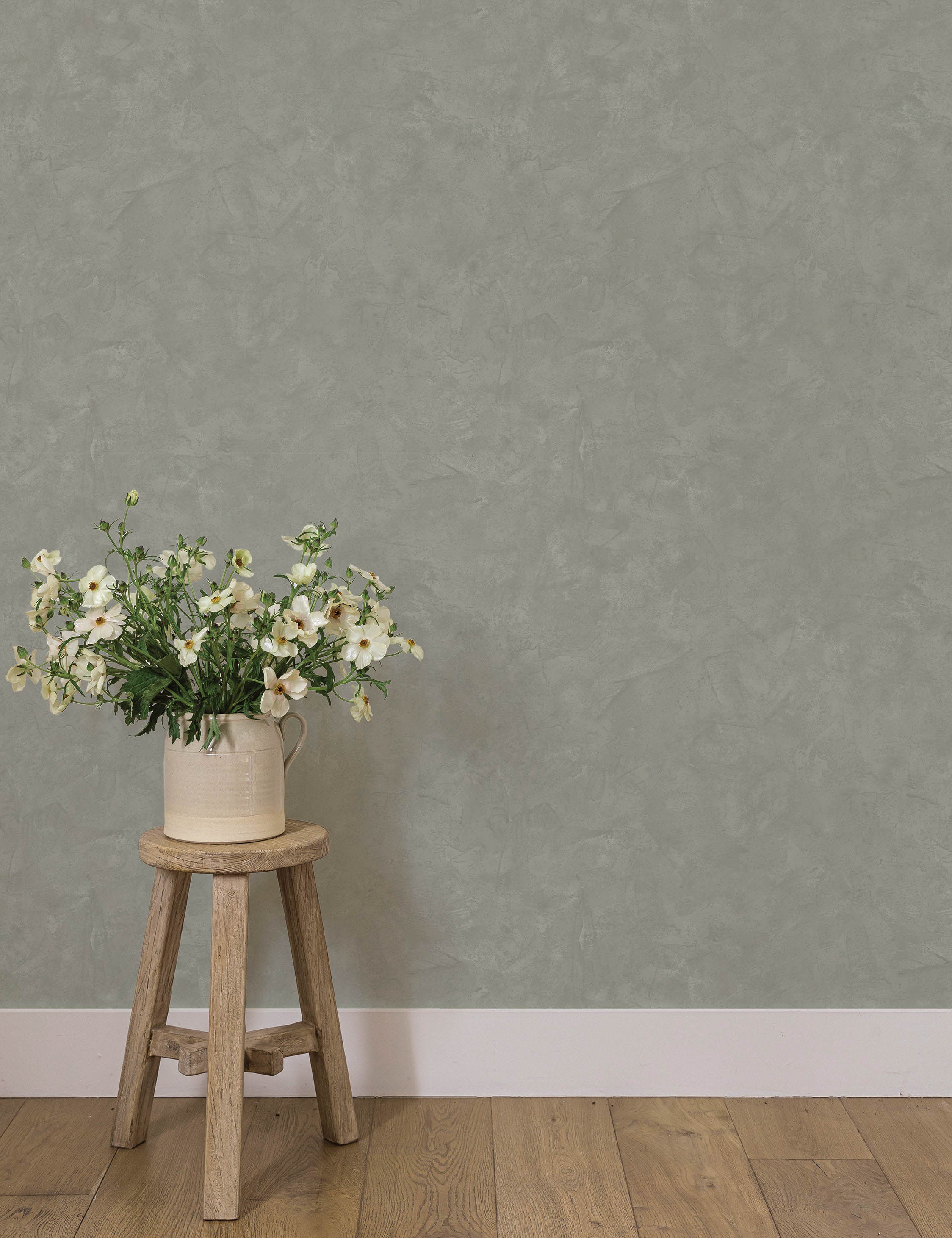 Faux Roman Clay Peel + Stick Wallpaper by Pure Salt