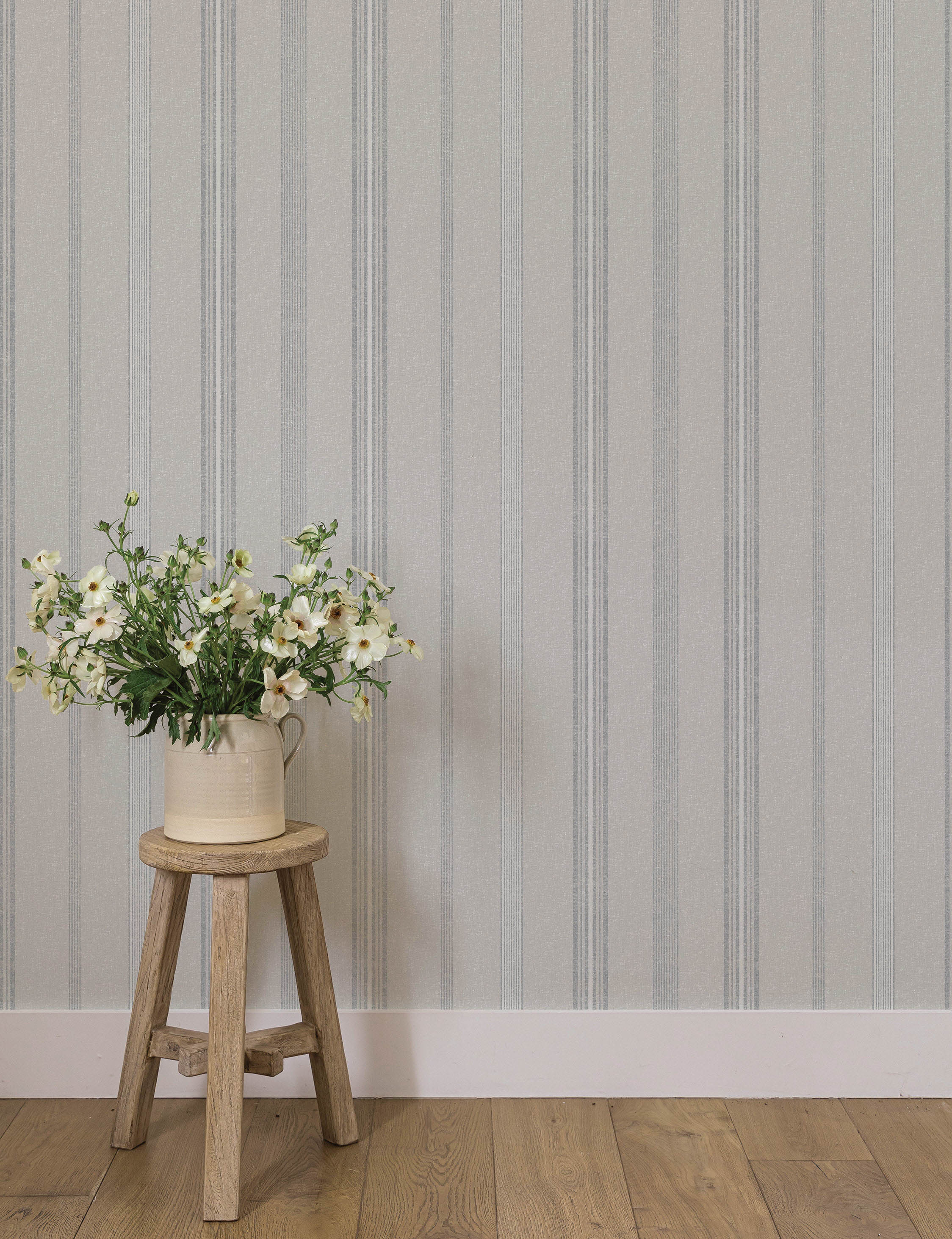 Anatolia Stripe Textured Peel + Stick Wallpaper by Pure Salt