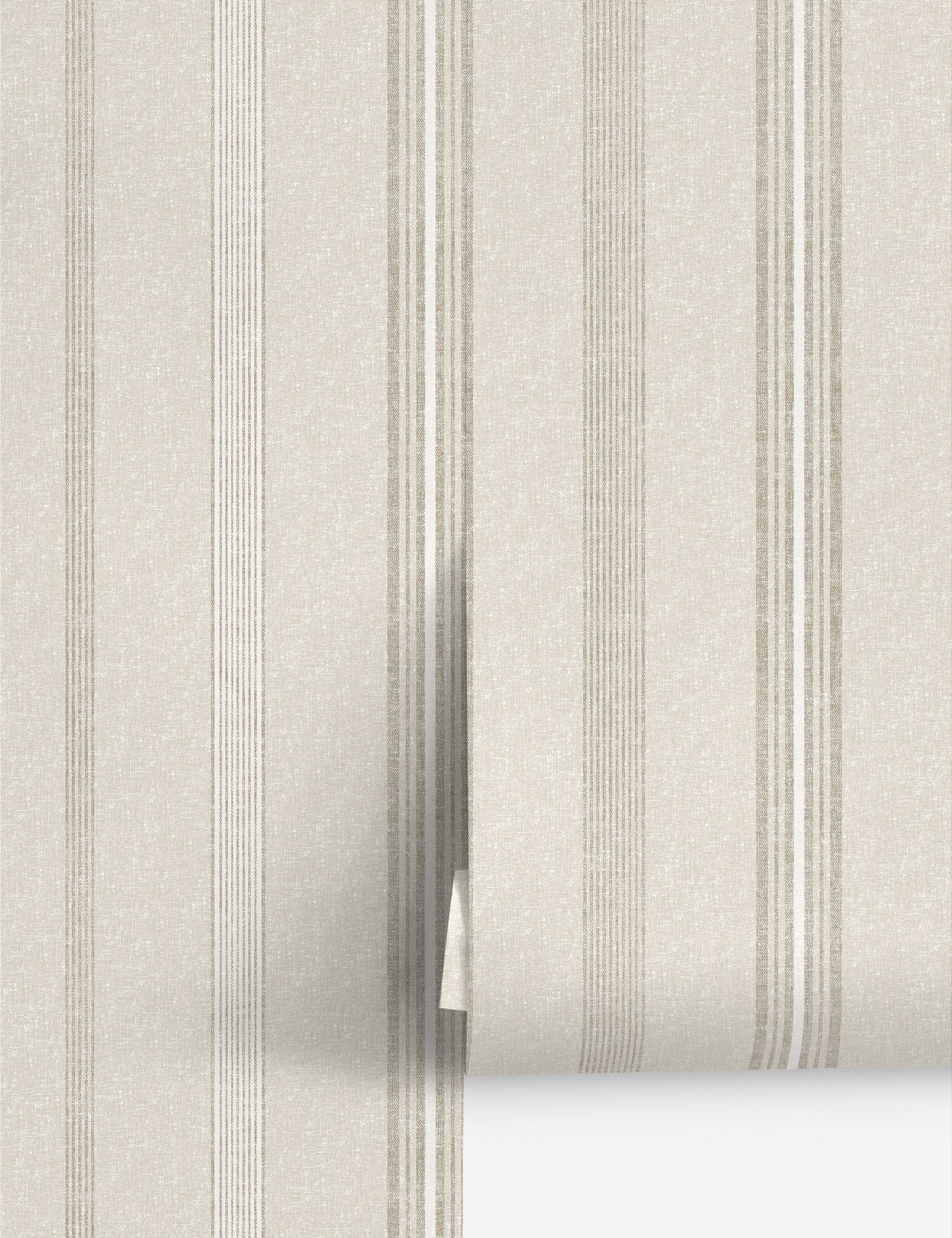Anatolia Stripe Textured Peel + Stick Wallpaper by Pure Salt