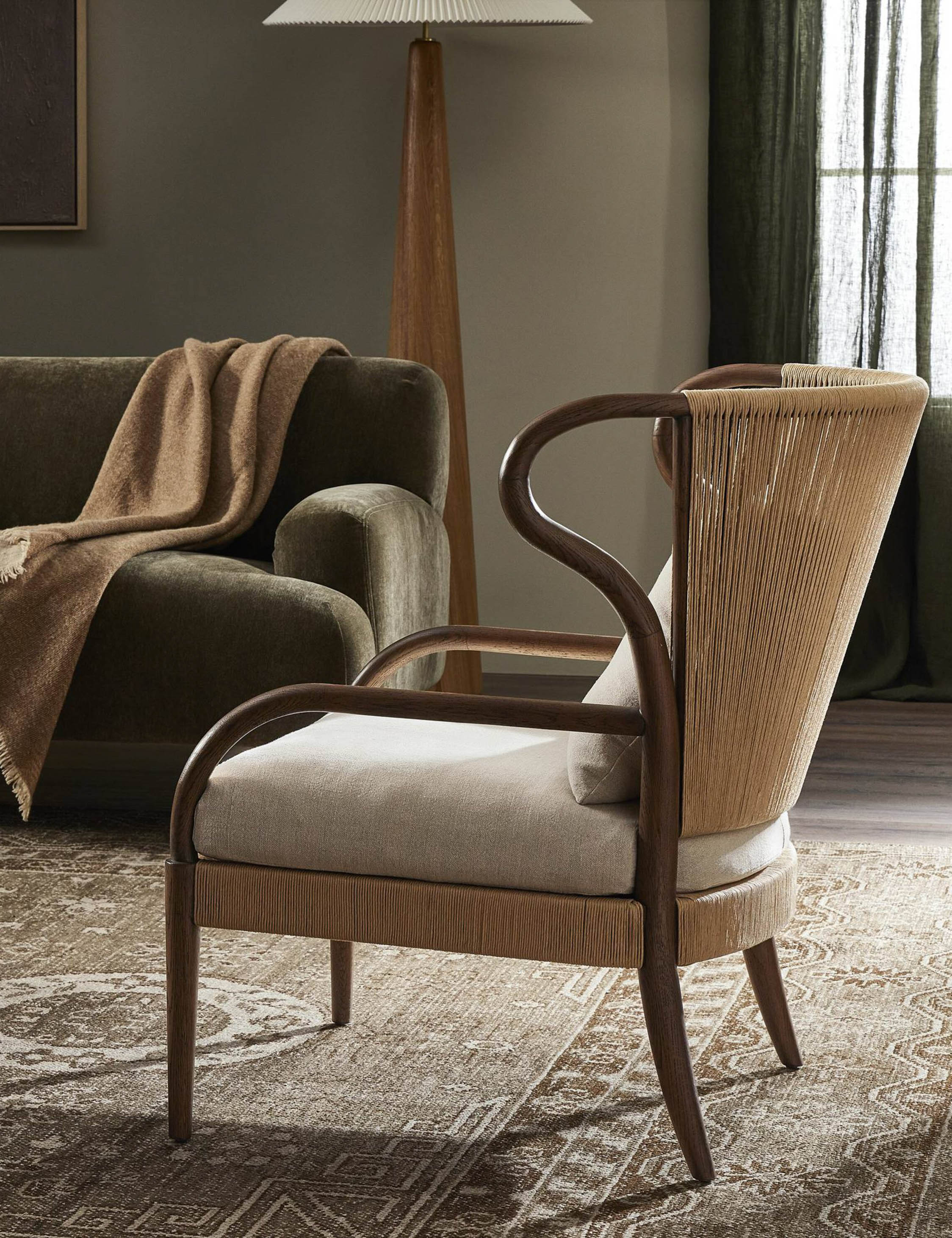 Amira Accent Chair by Amber Lewis x Four Hands