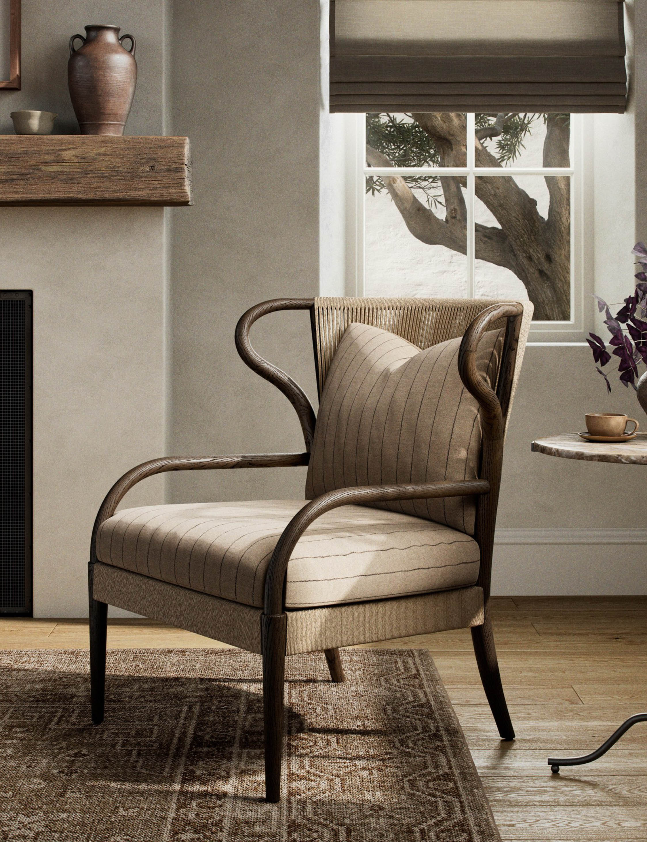 Amira Accent Chair by Amber Lewis x Four Hands