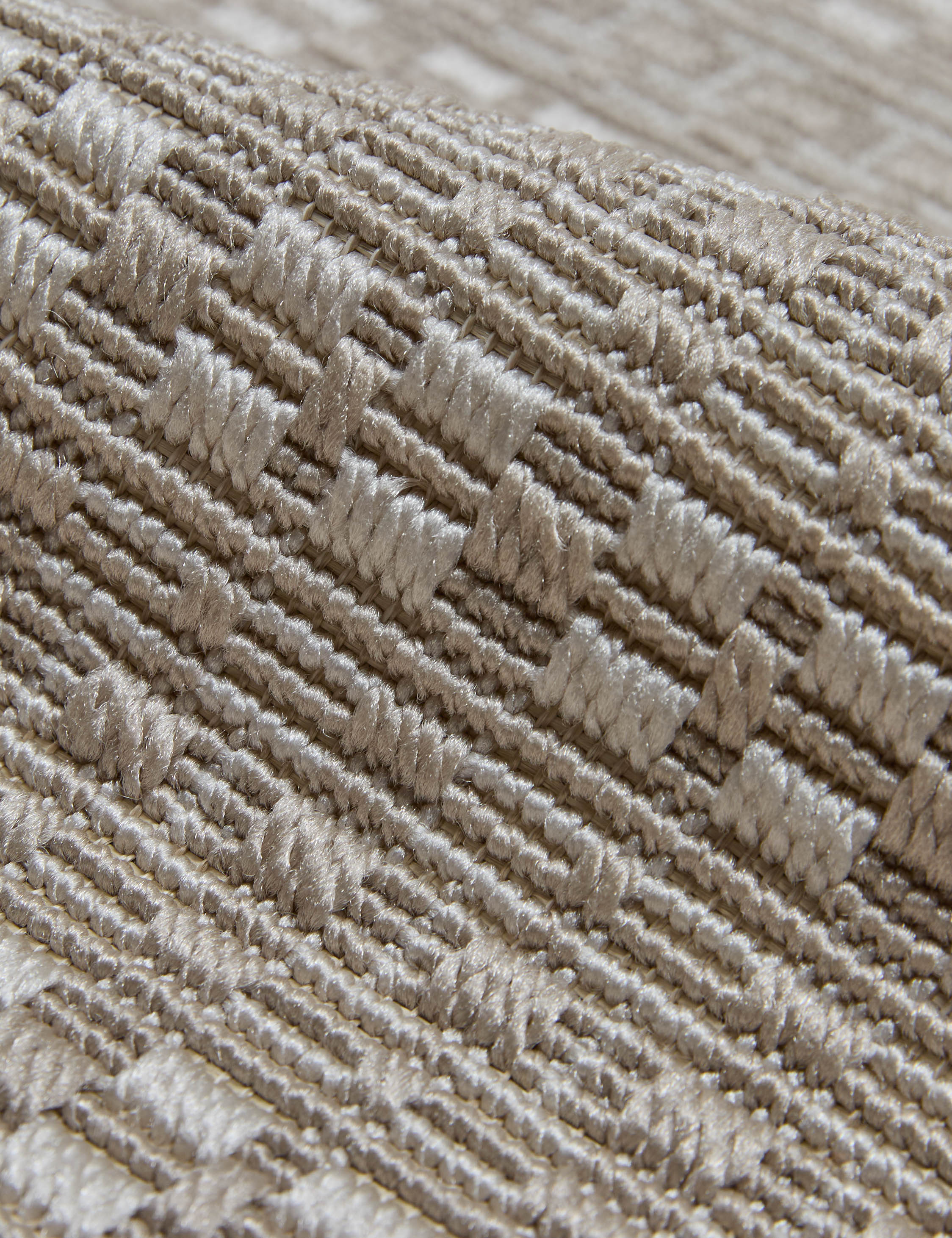 Custom Tannis Indoor / Outdoor Rug, Champagne