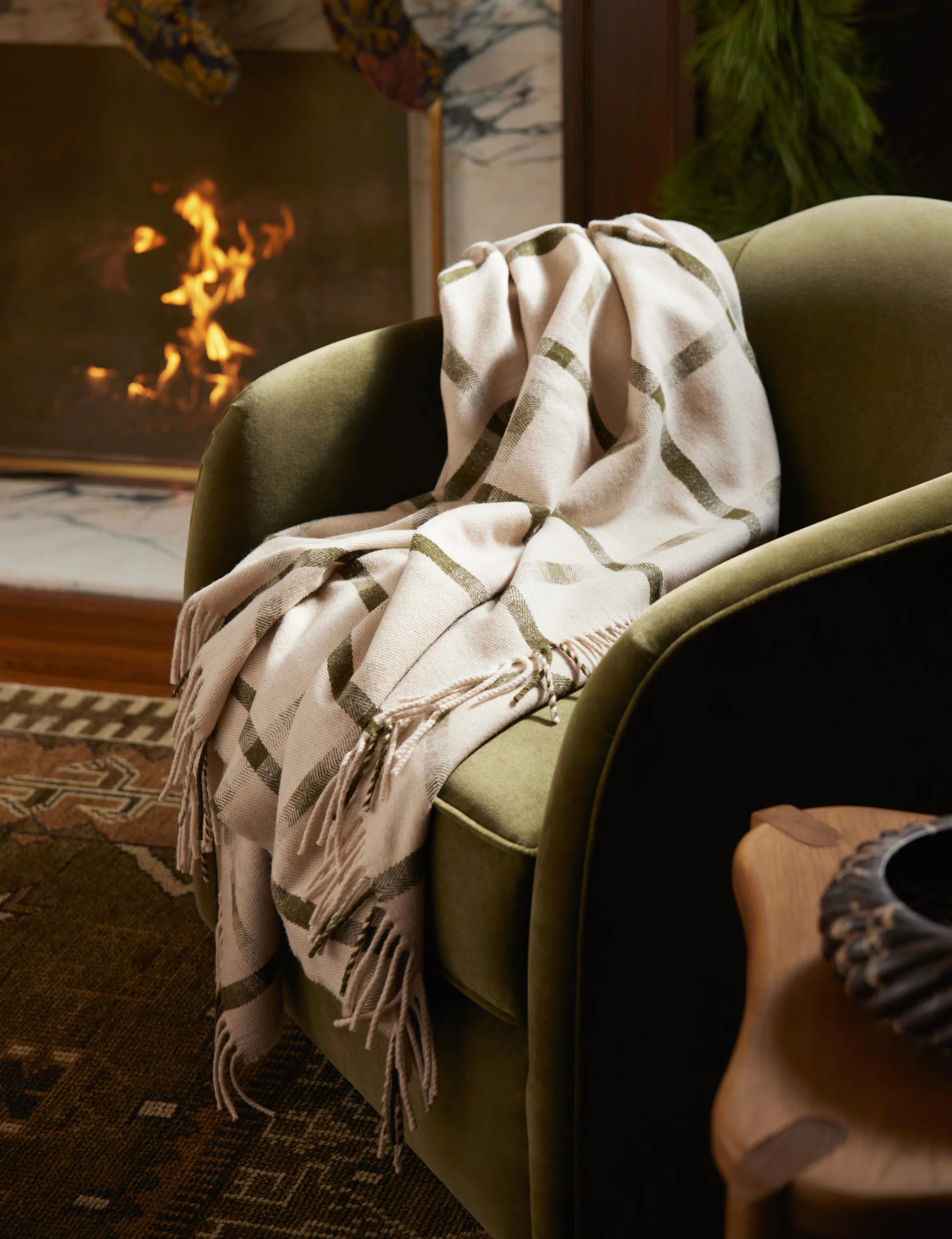 Atwood Lambswool Throw