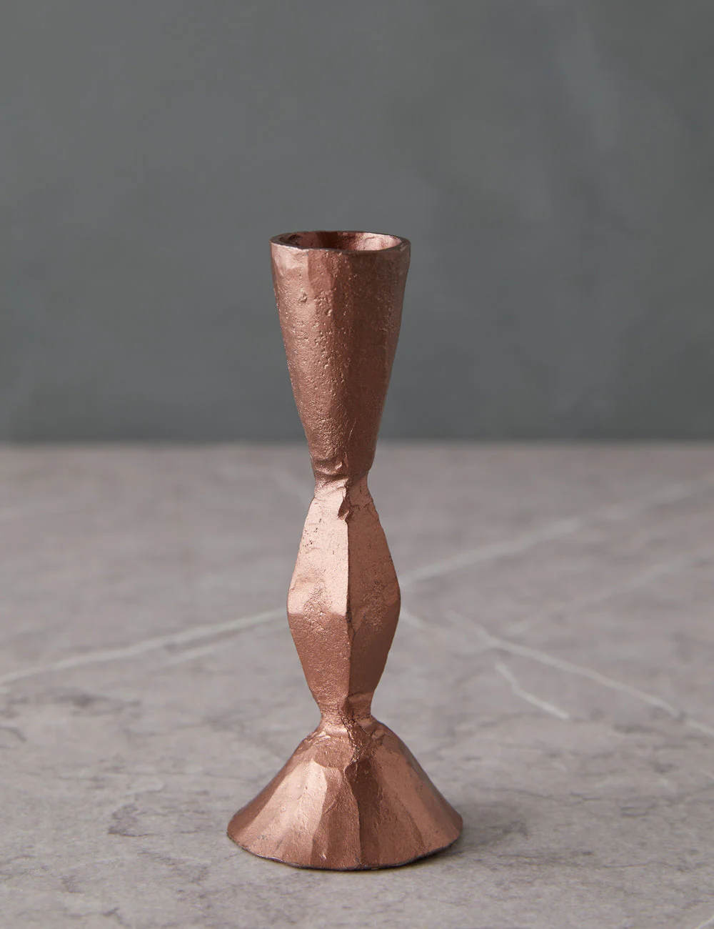 Hand-Forged Iron Taper Candle Holder