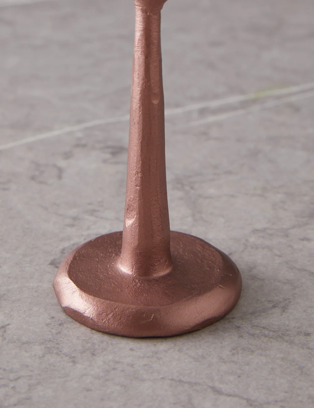 Hand-Forged Iron Taper Candle Holder