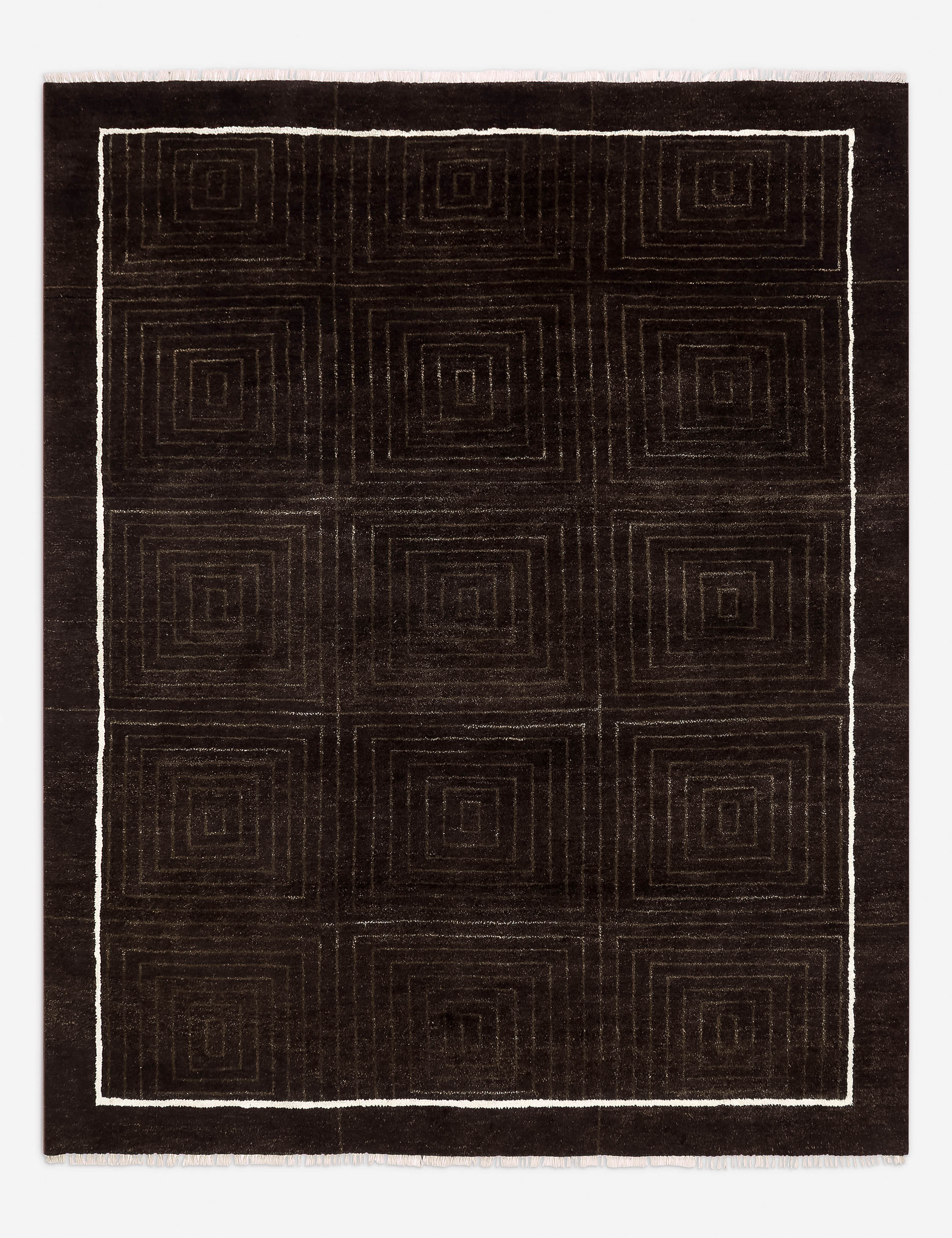 Barcelona Hand-Knotted Wool Rug by Button Atelier x Co.House Designs