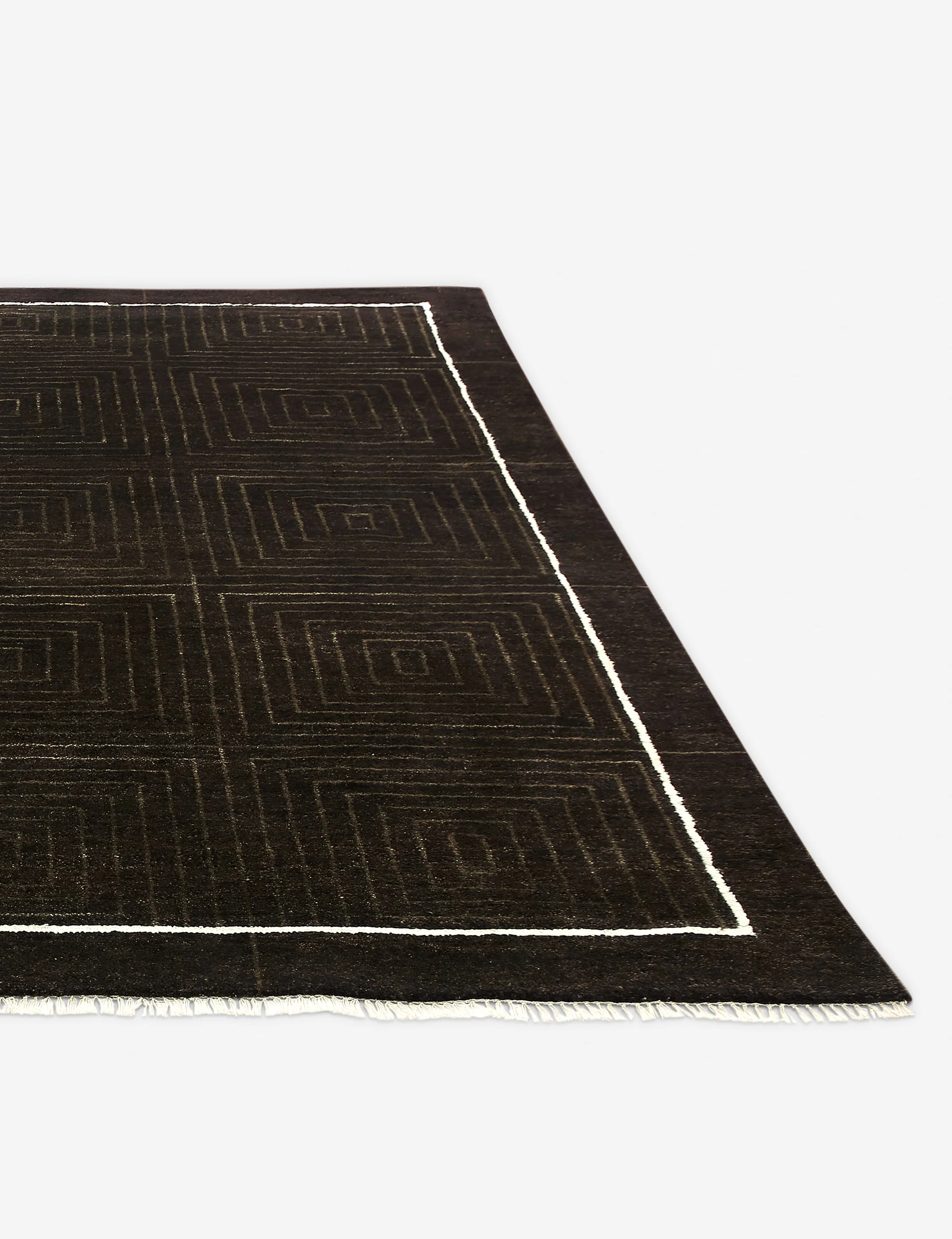 Barcelona Hand-Knotted Wool Rug by Button Atelier x Co.House Designs