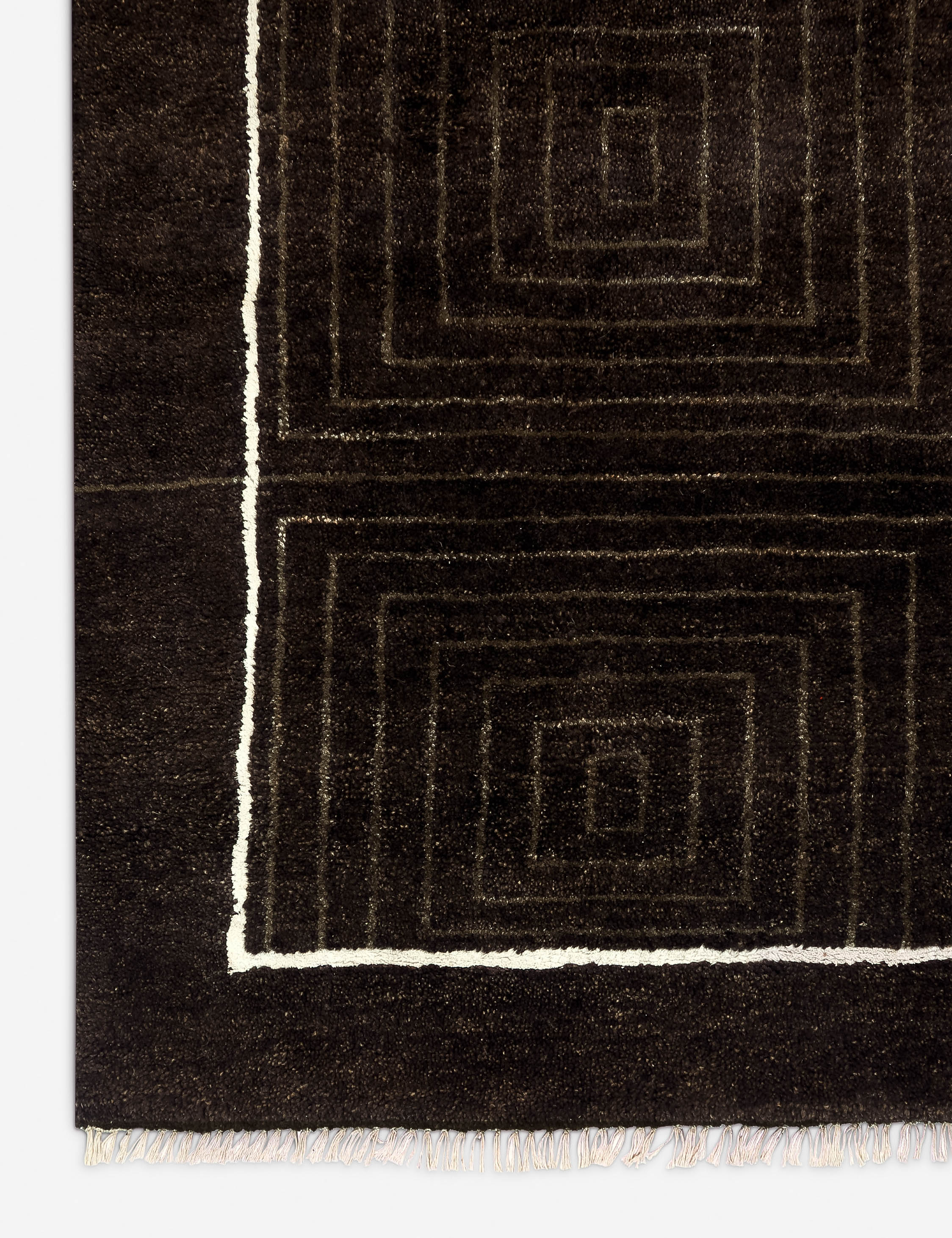 Barcelona Hand-Knotted Wool Rug by Button Atelier x Co.House Designs