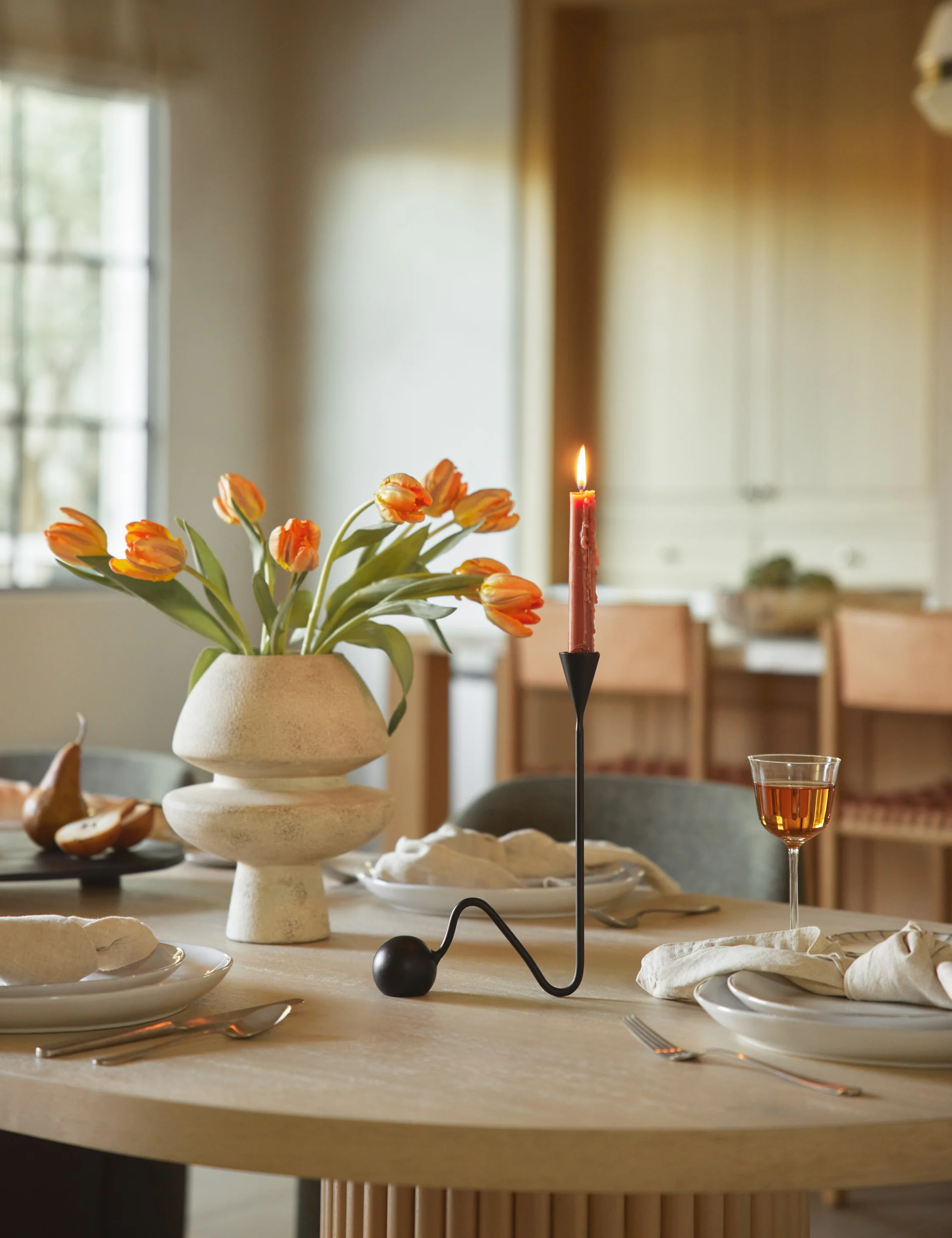 Orb Candlestick by Sarah Sherman Samuel