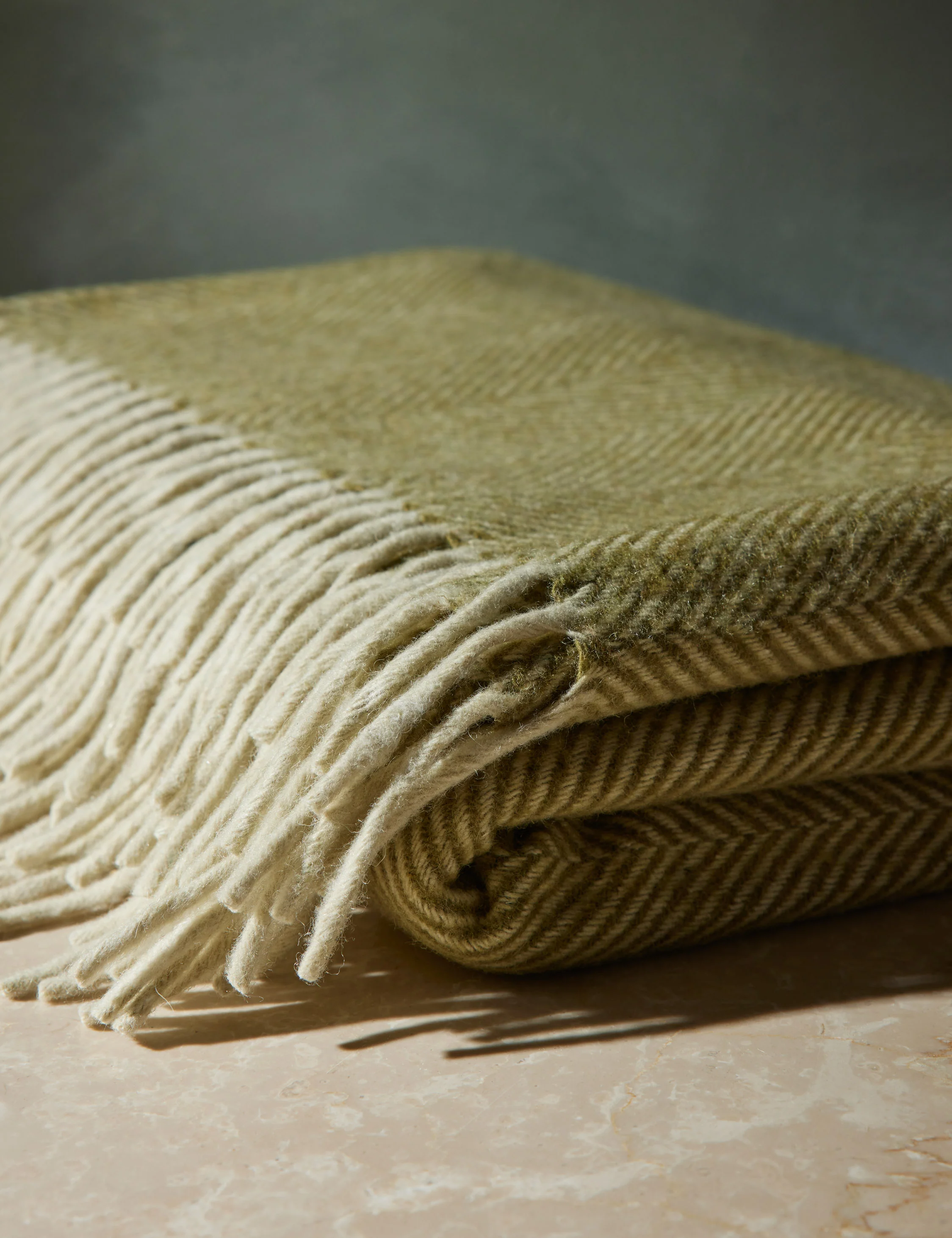 Recycled Wool Throw by TBCo
