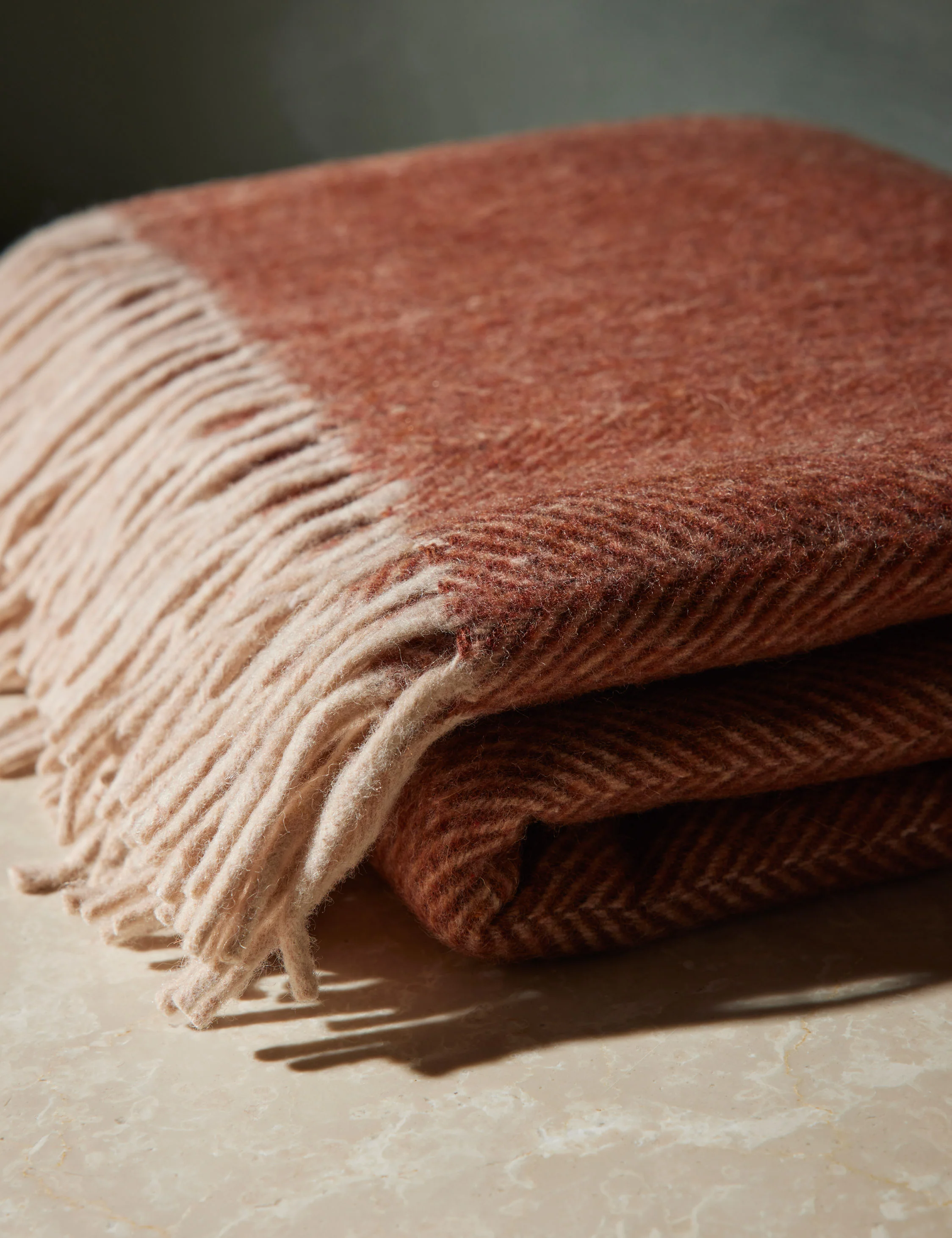 Recycled Wool Throw by TBCo