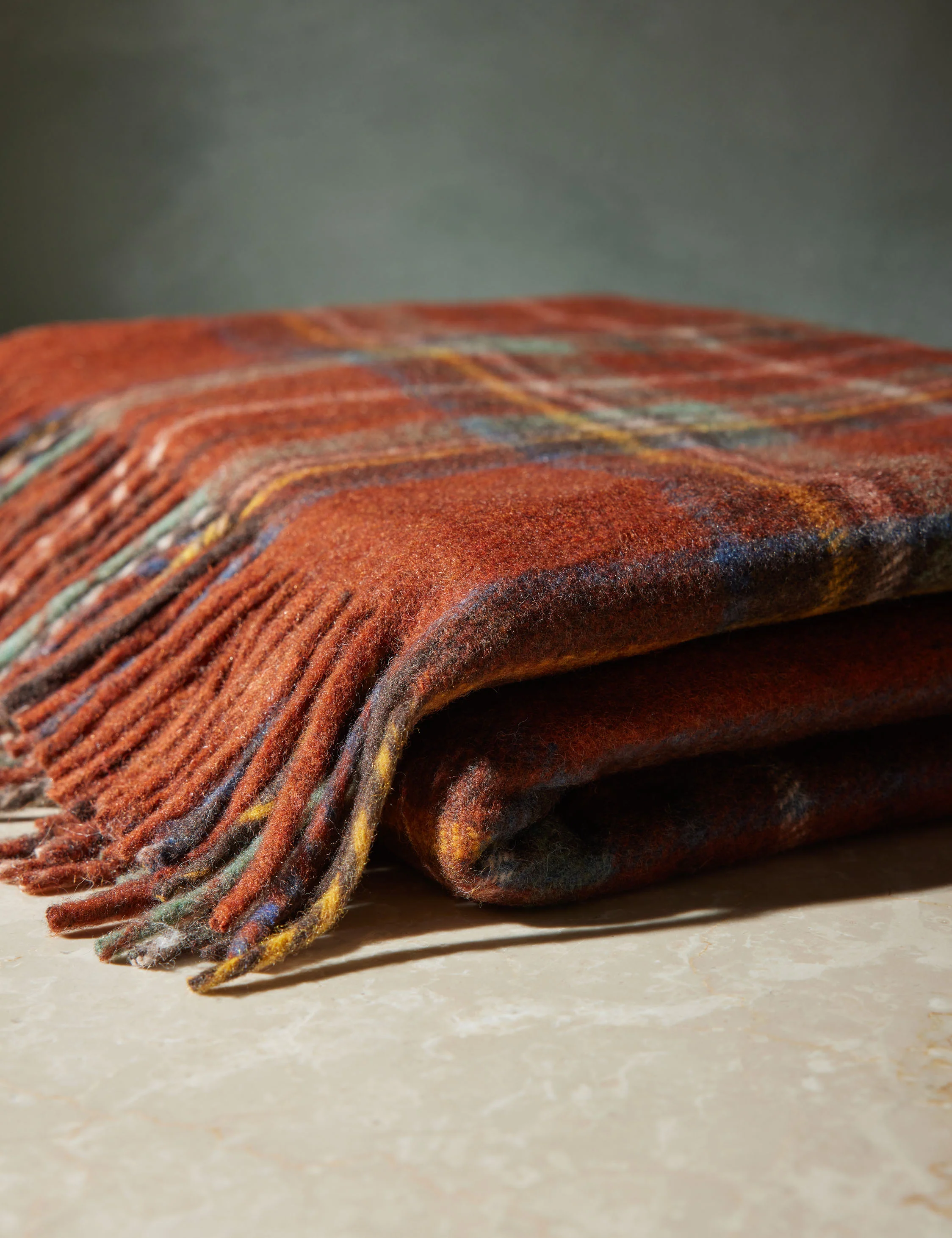 Recycled Wool Throw by TBCo