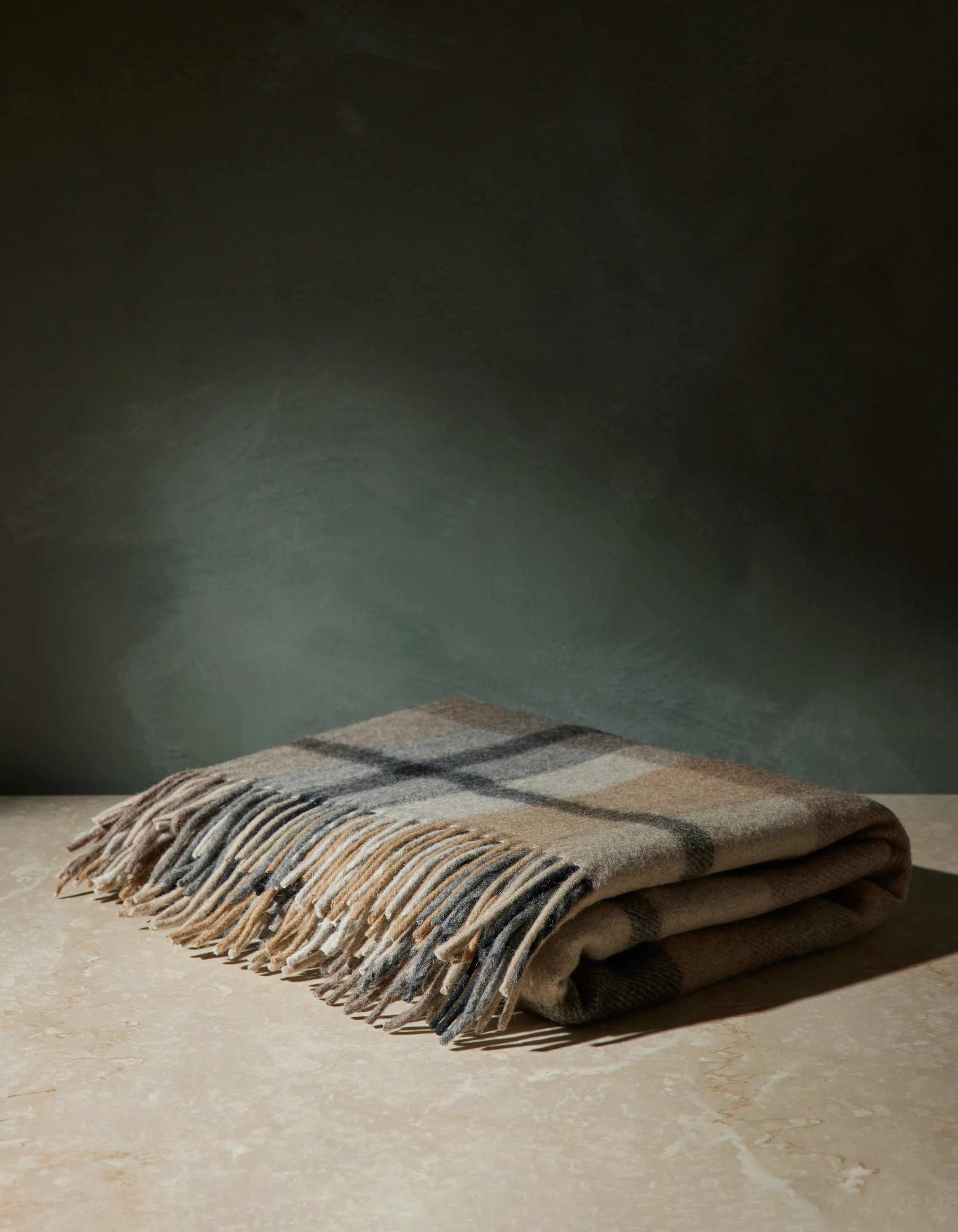 Recycled Wool Throw by TBCo