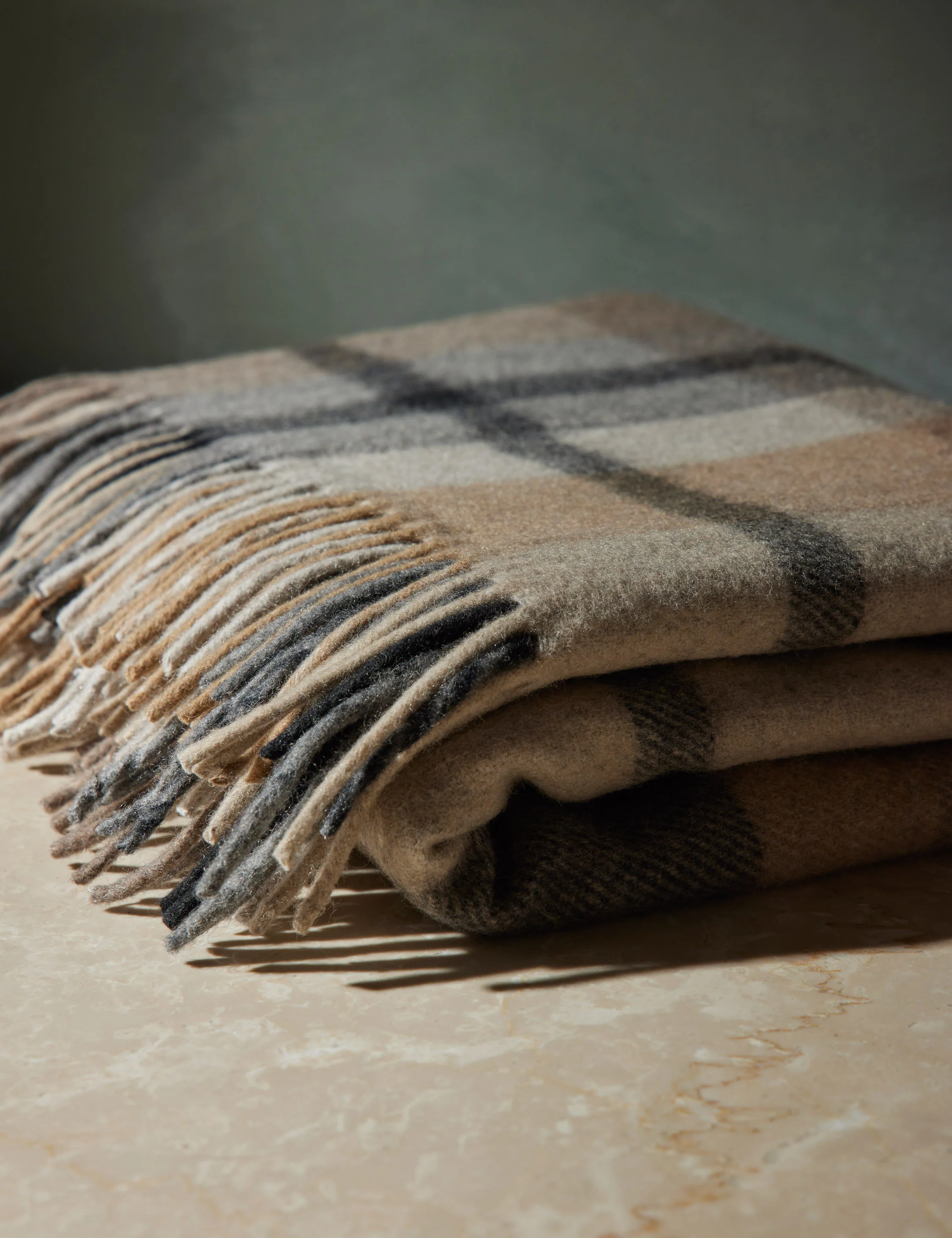 Recycled Wool Throw by TBCo