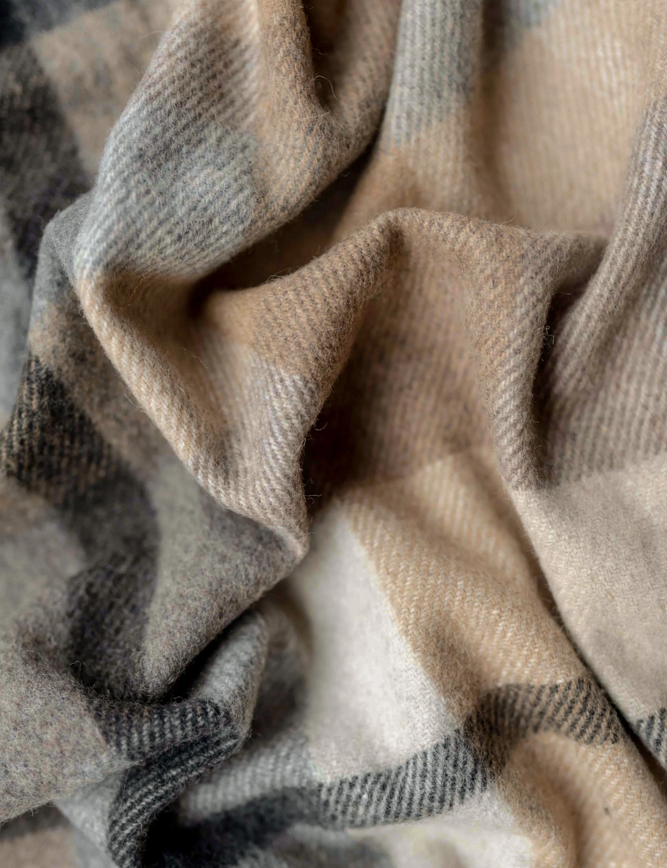 Recycled Wool Throw by TBCo