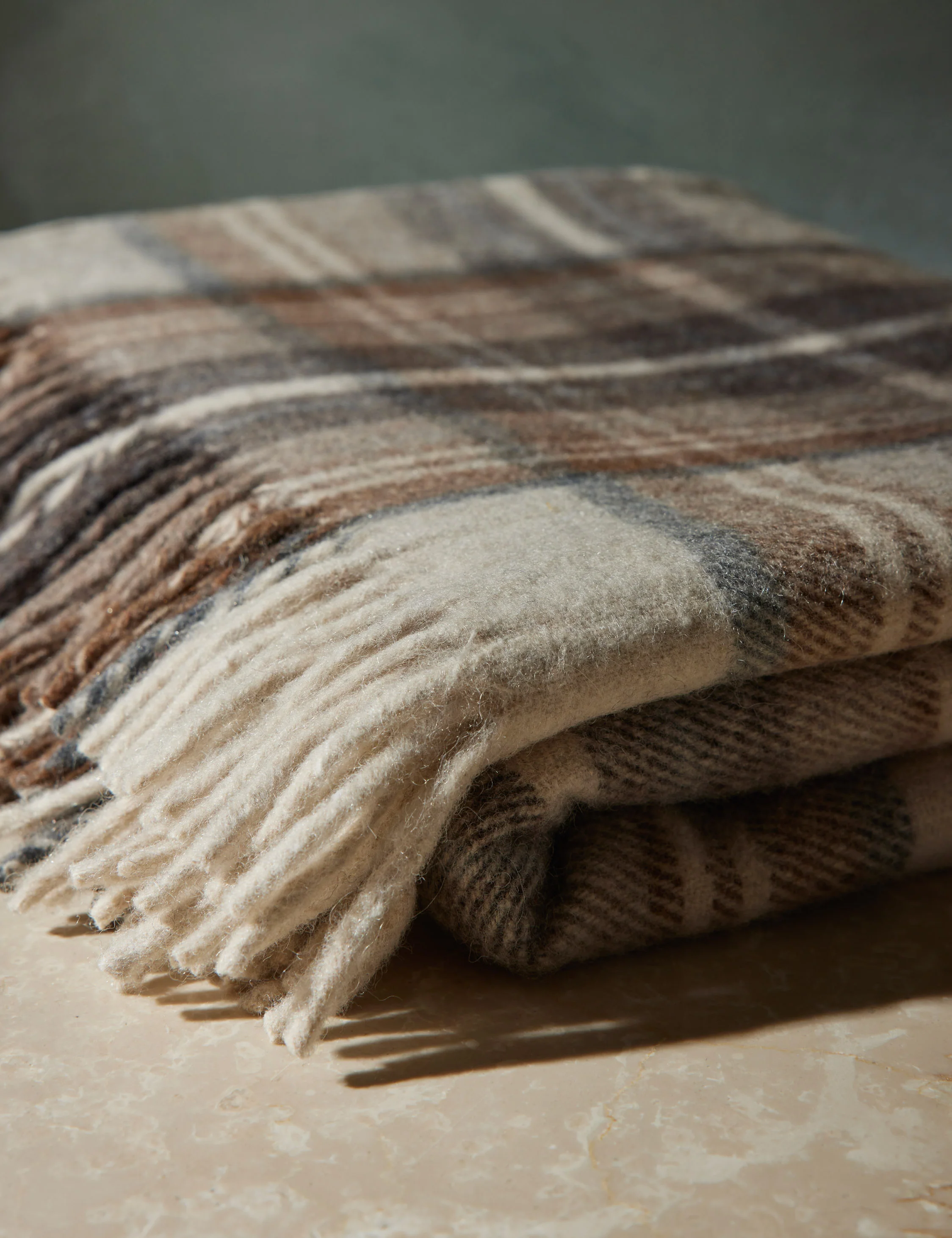 Recycled Wool Throw by TBCo