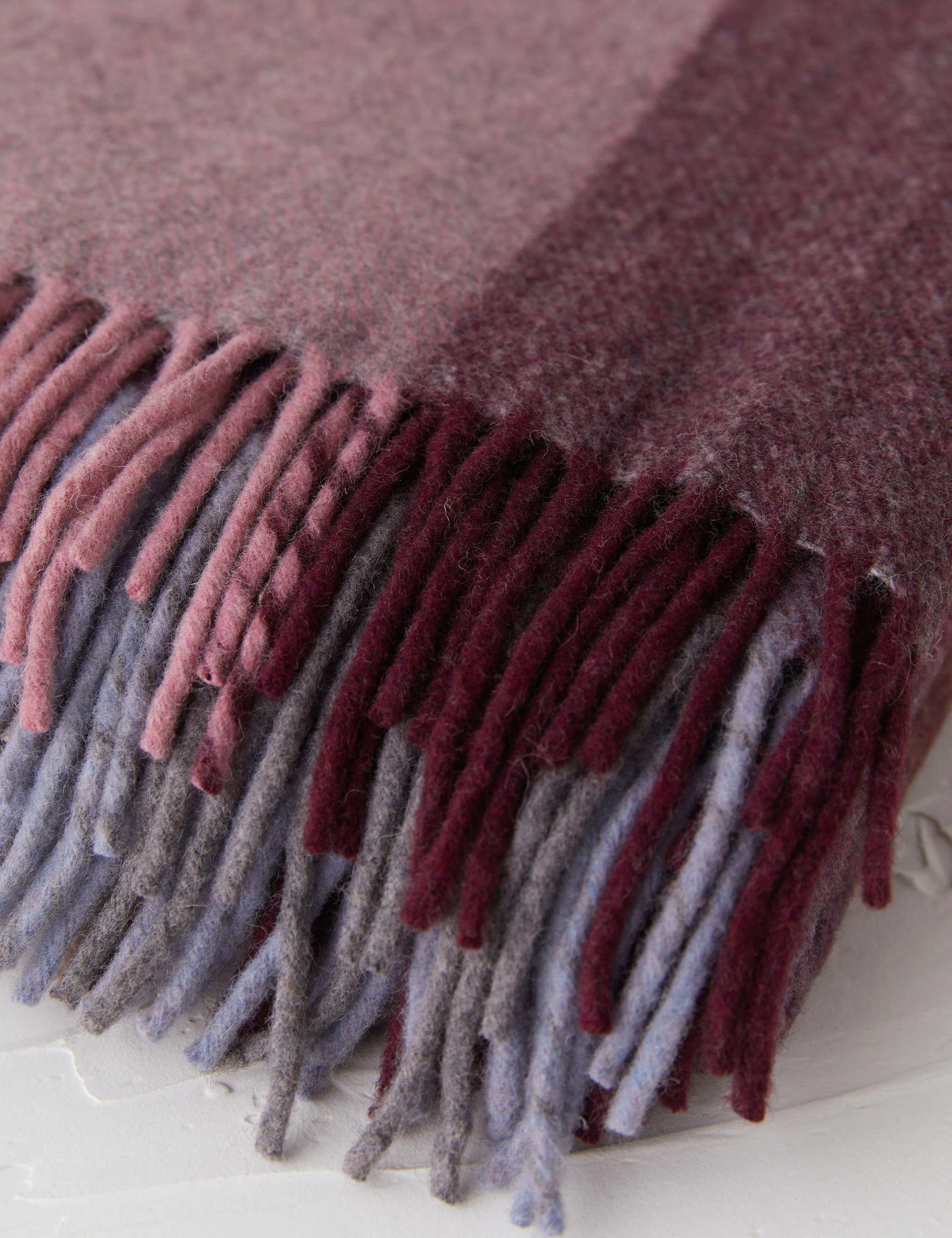 Recycled Wool Throw by TBCo