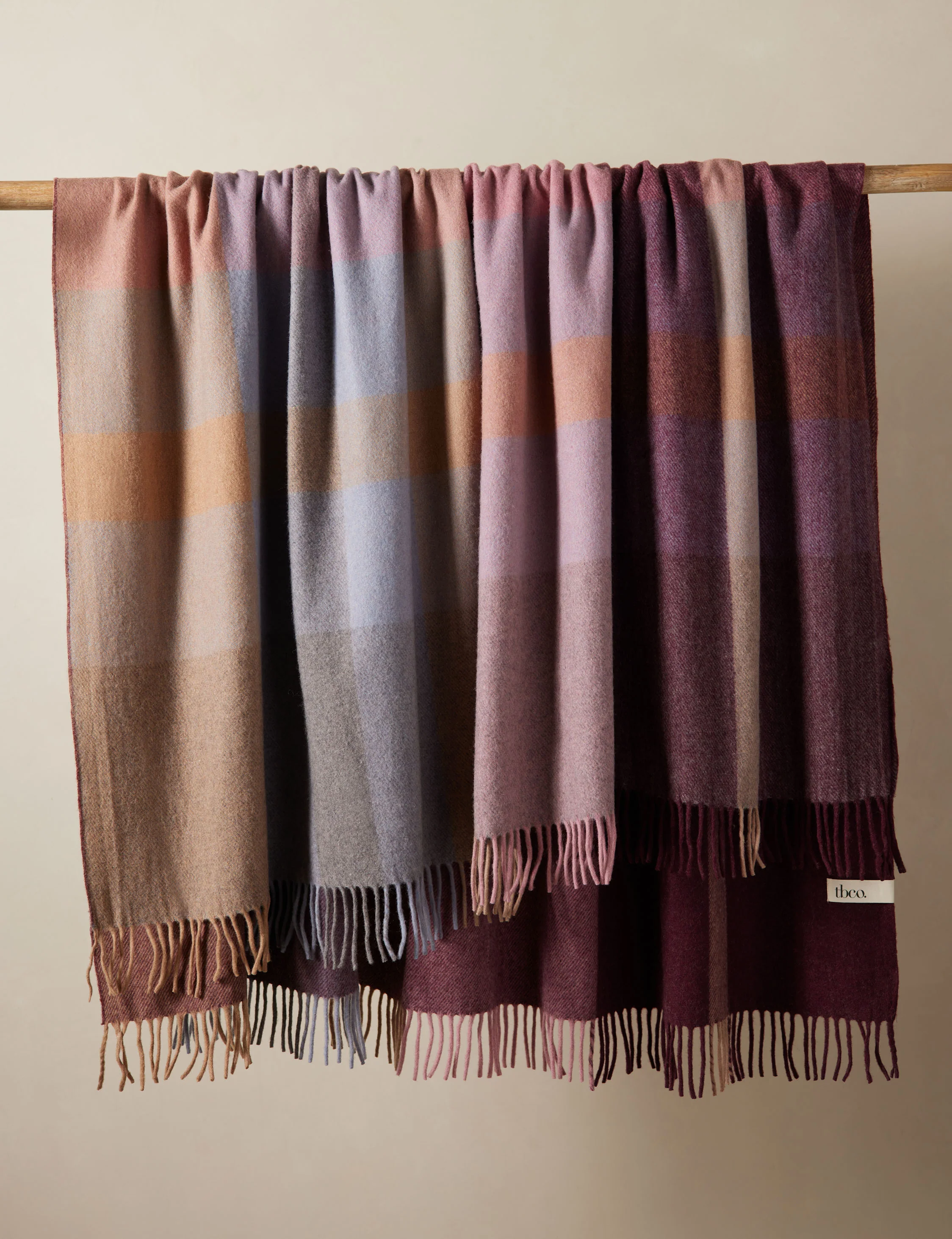 Recycled Wool Throw by TBCo