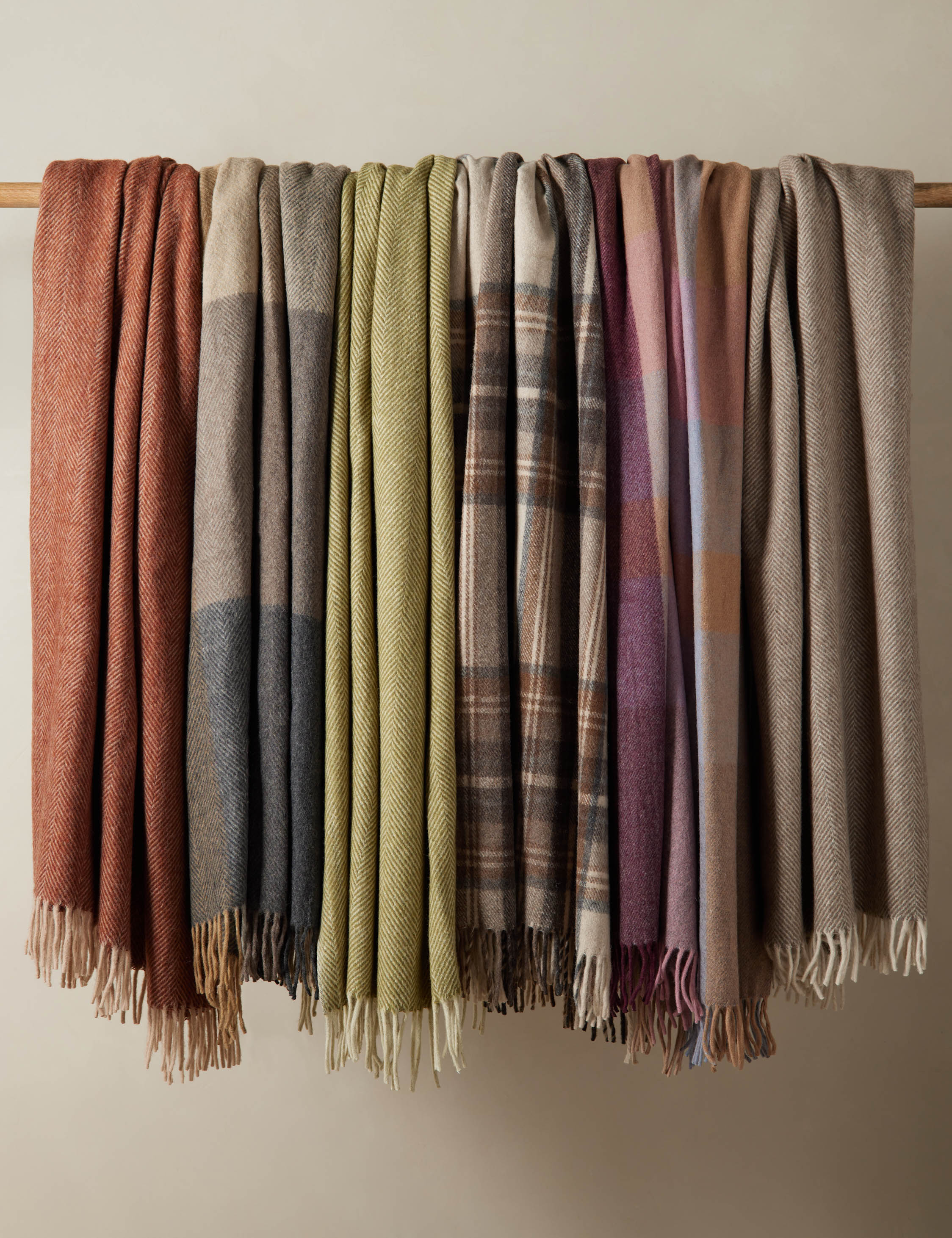 Recycled Wool Throw by TBCo