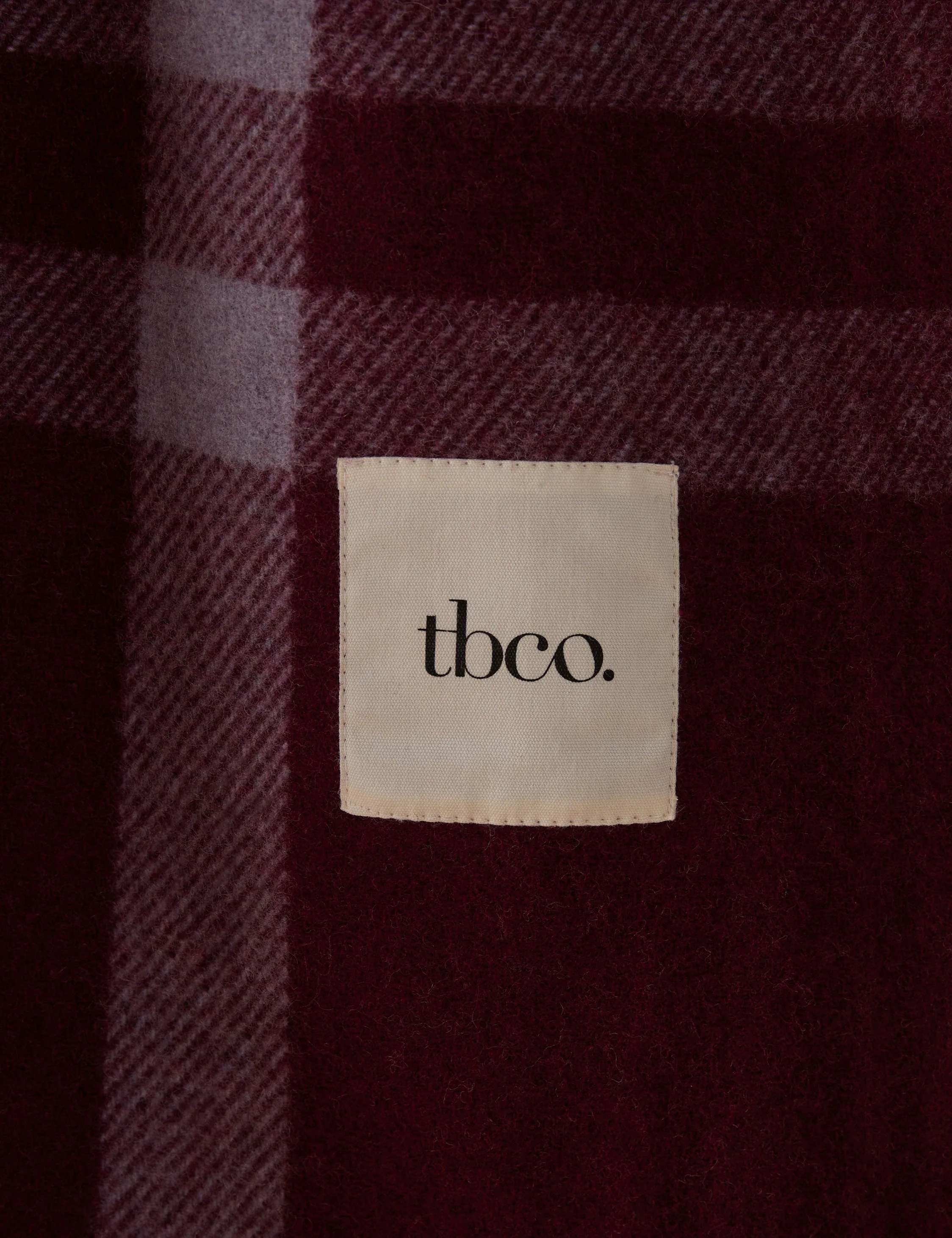 Recycled Wool Throw by TBCo
