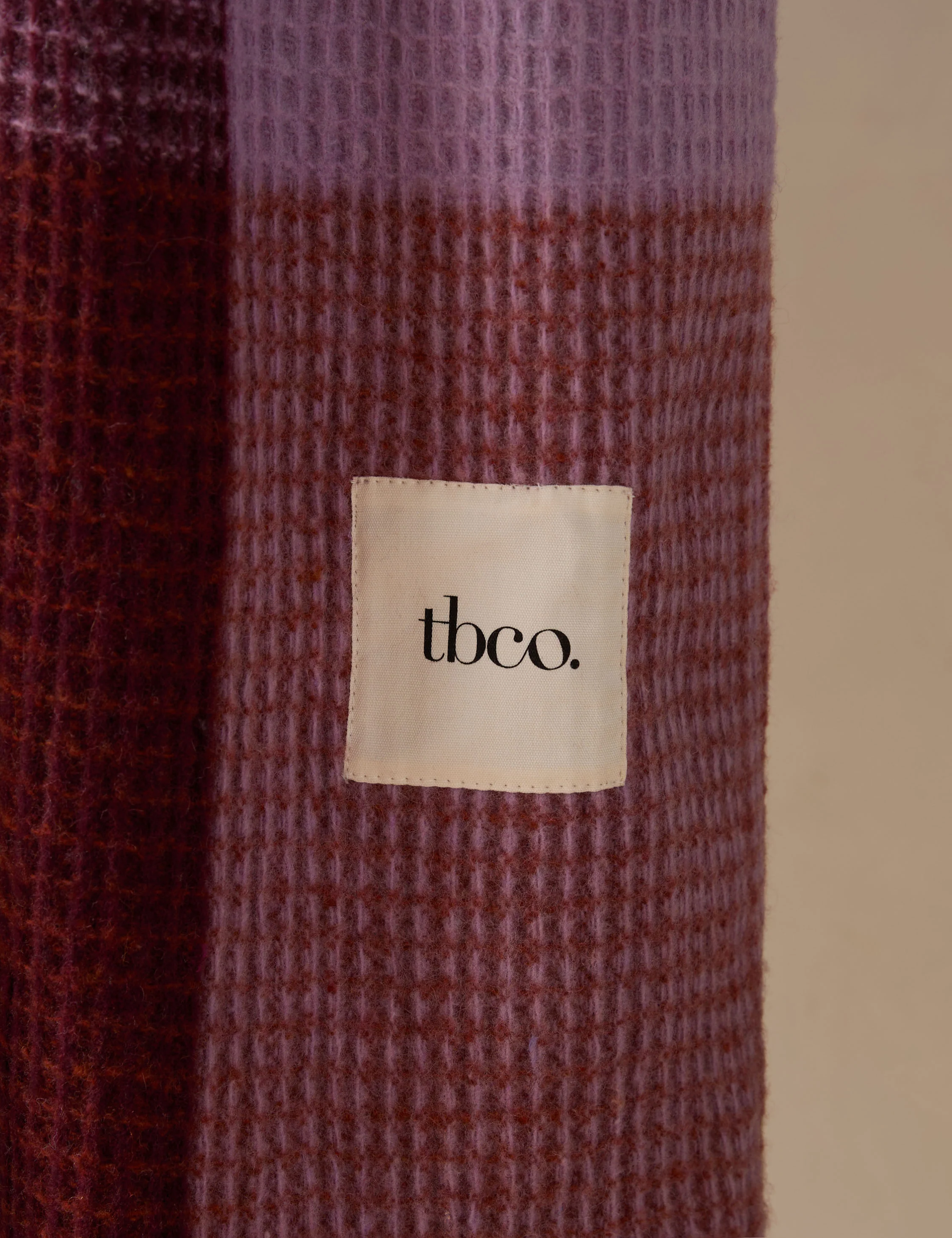 Recycled Wool Throw by TBCo