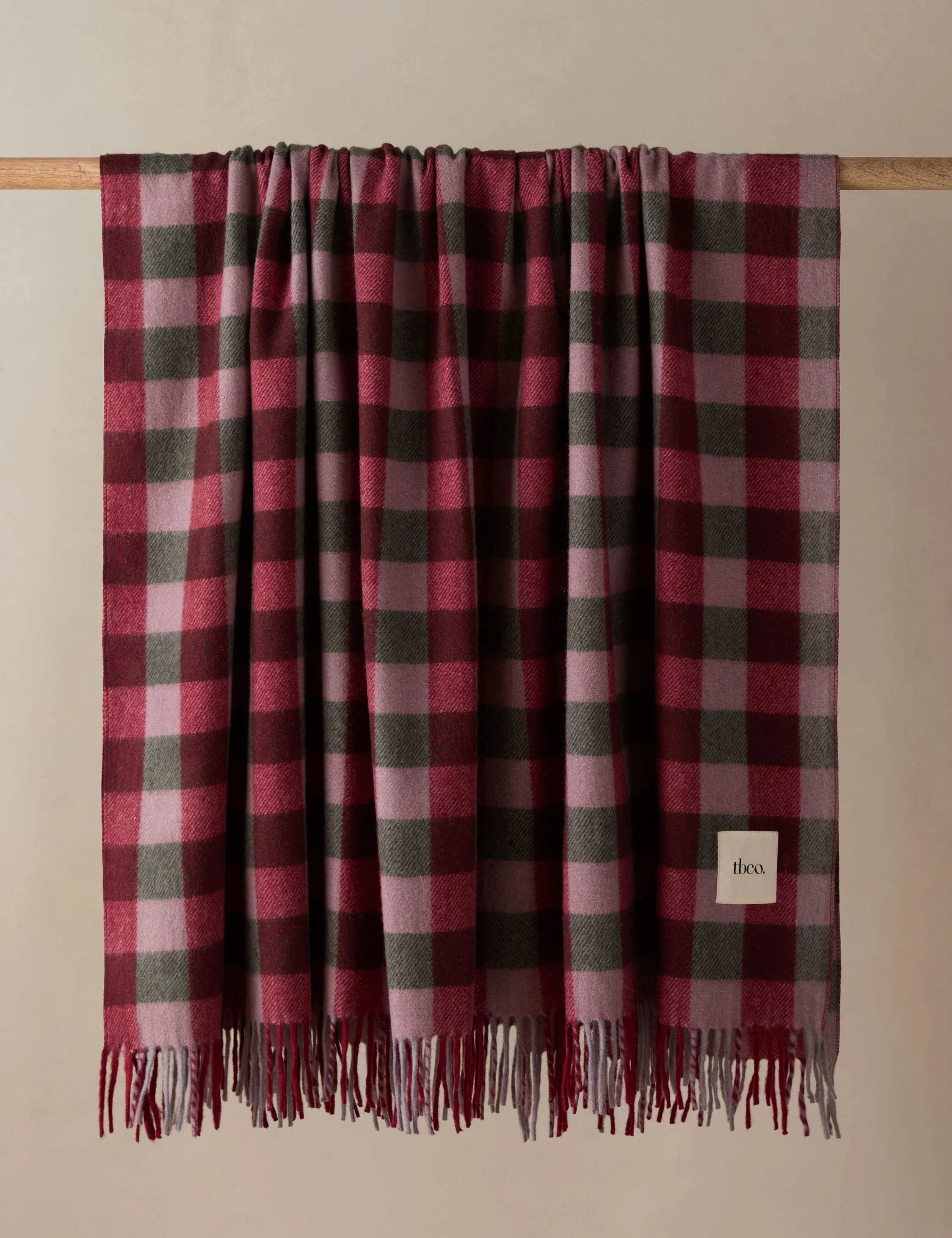 Recycled Wool Throw by TBCo