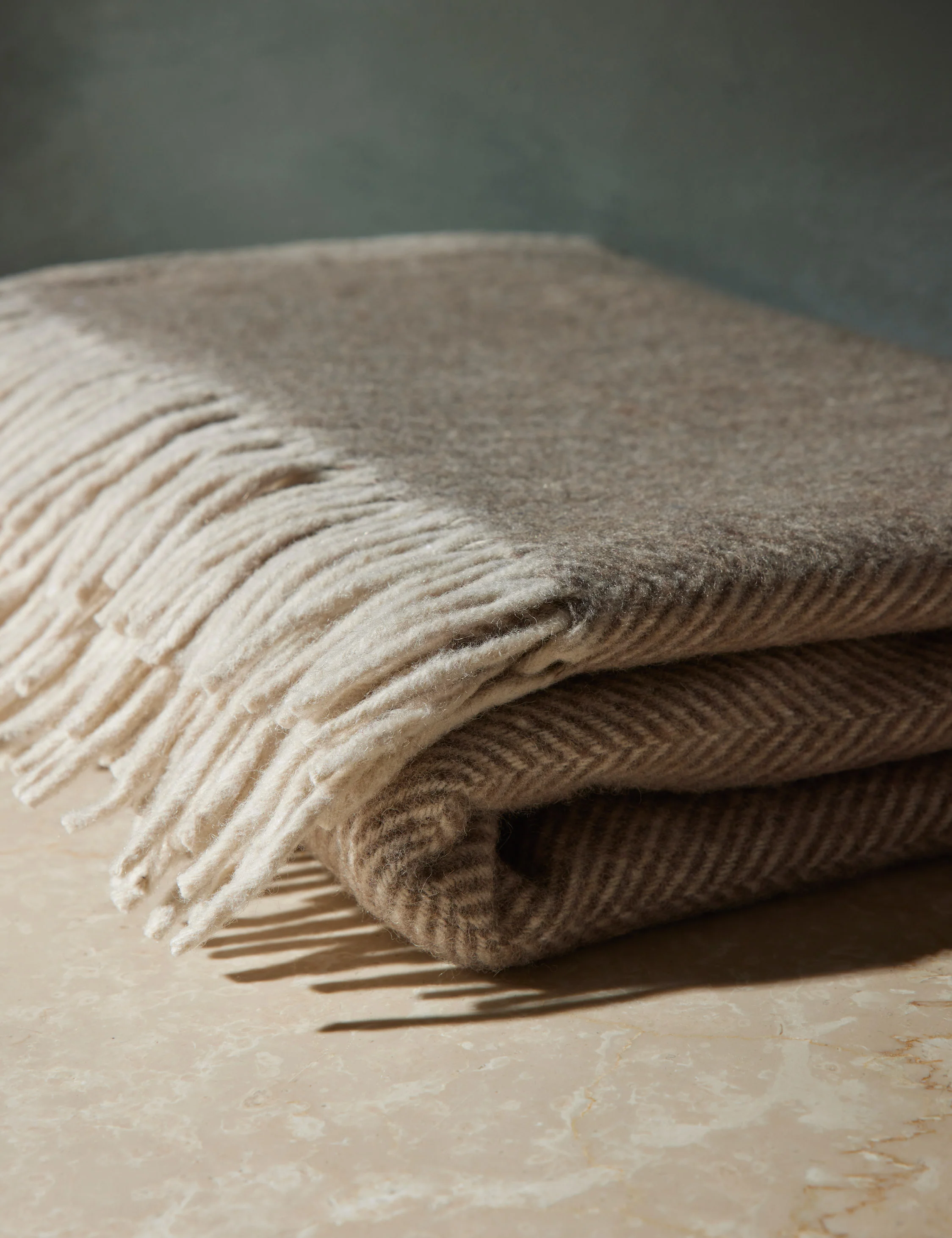 Recycled Wool Throw by TBCo
