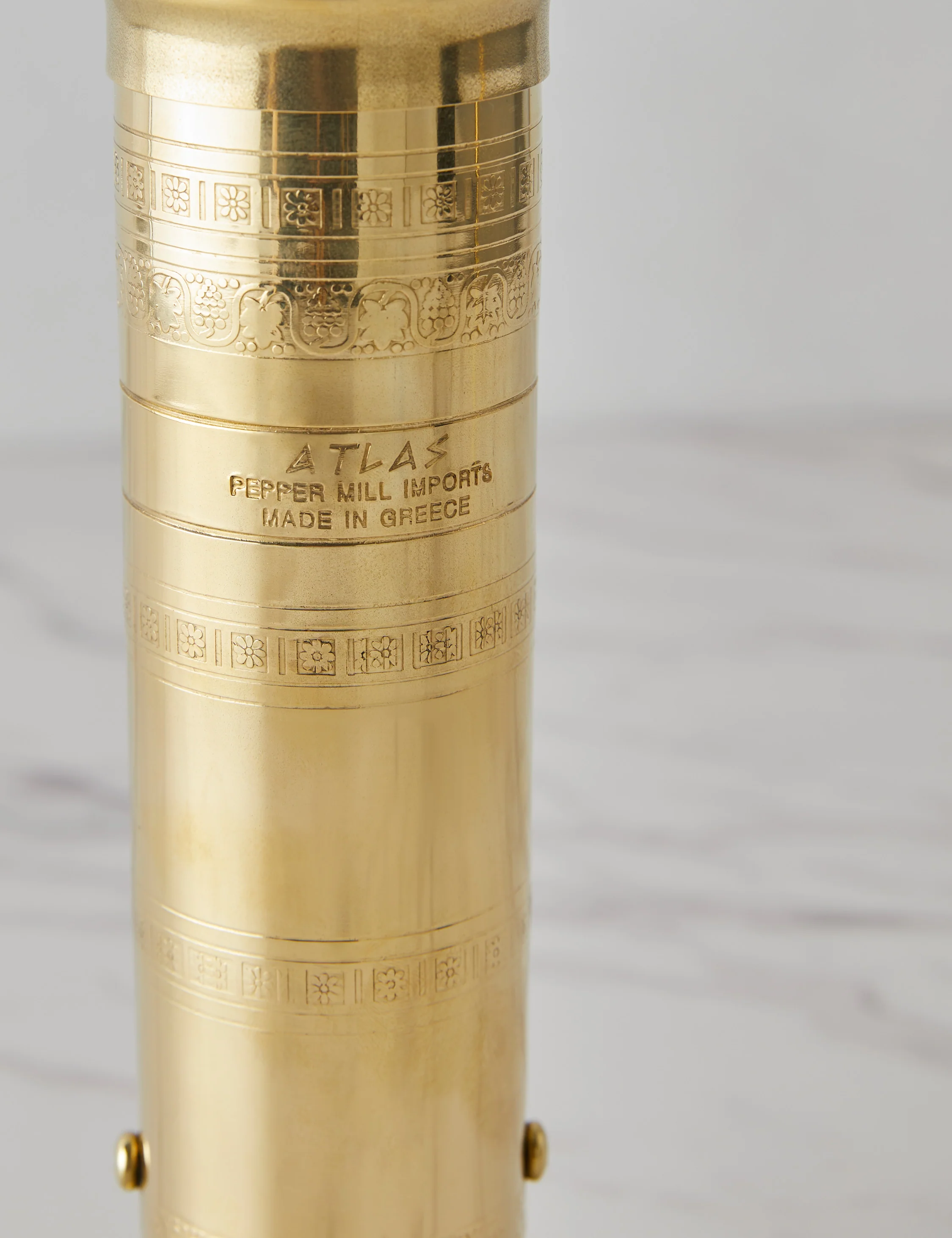 Atlas Brass Pepper Mill 14 Atlas Brass Pepper Mill
