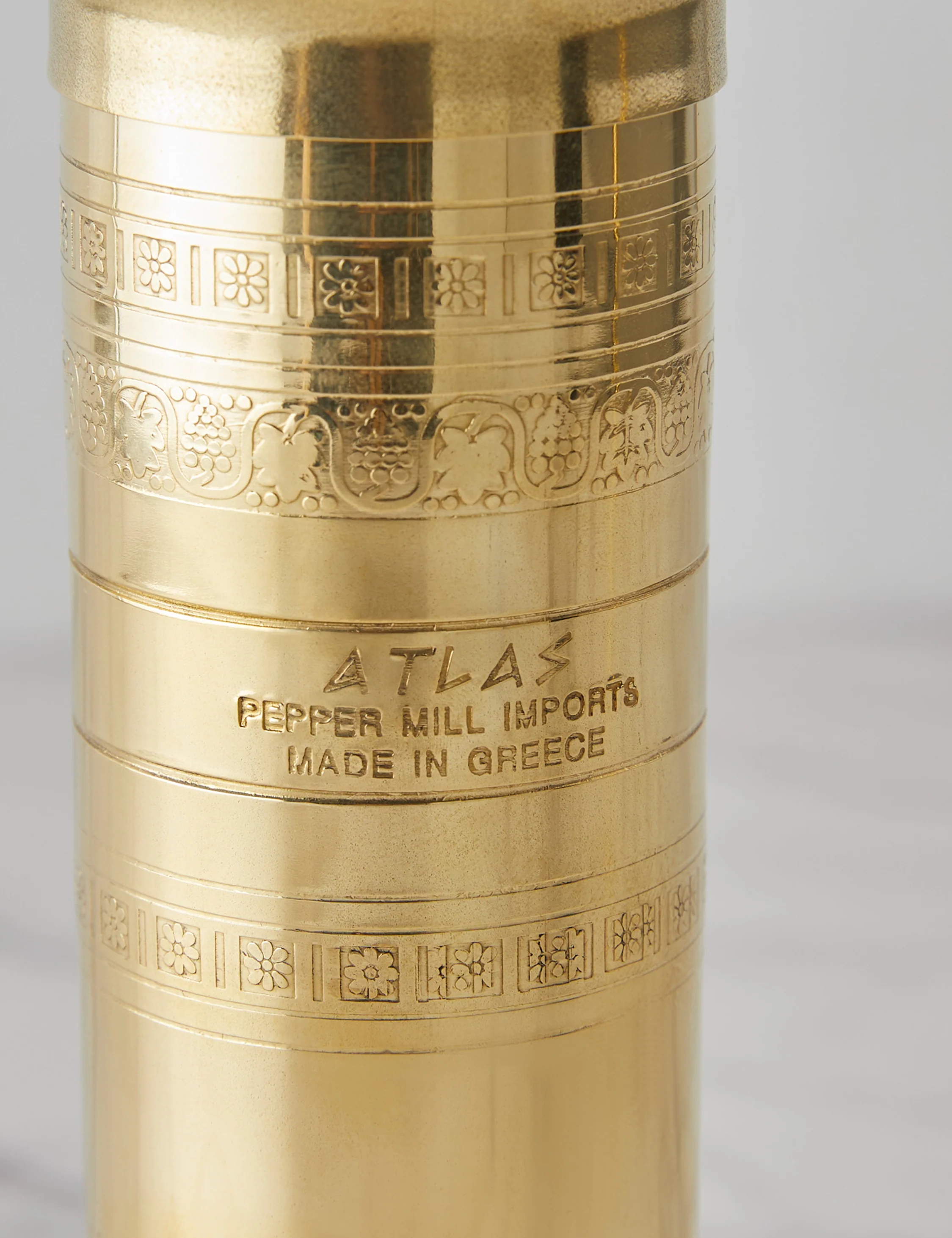 Atlas Brass Pepper Mill 9 Atlas Brass Pepper Mill
