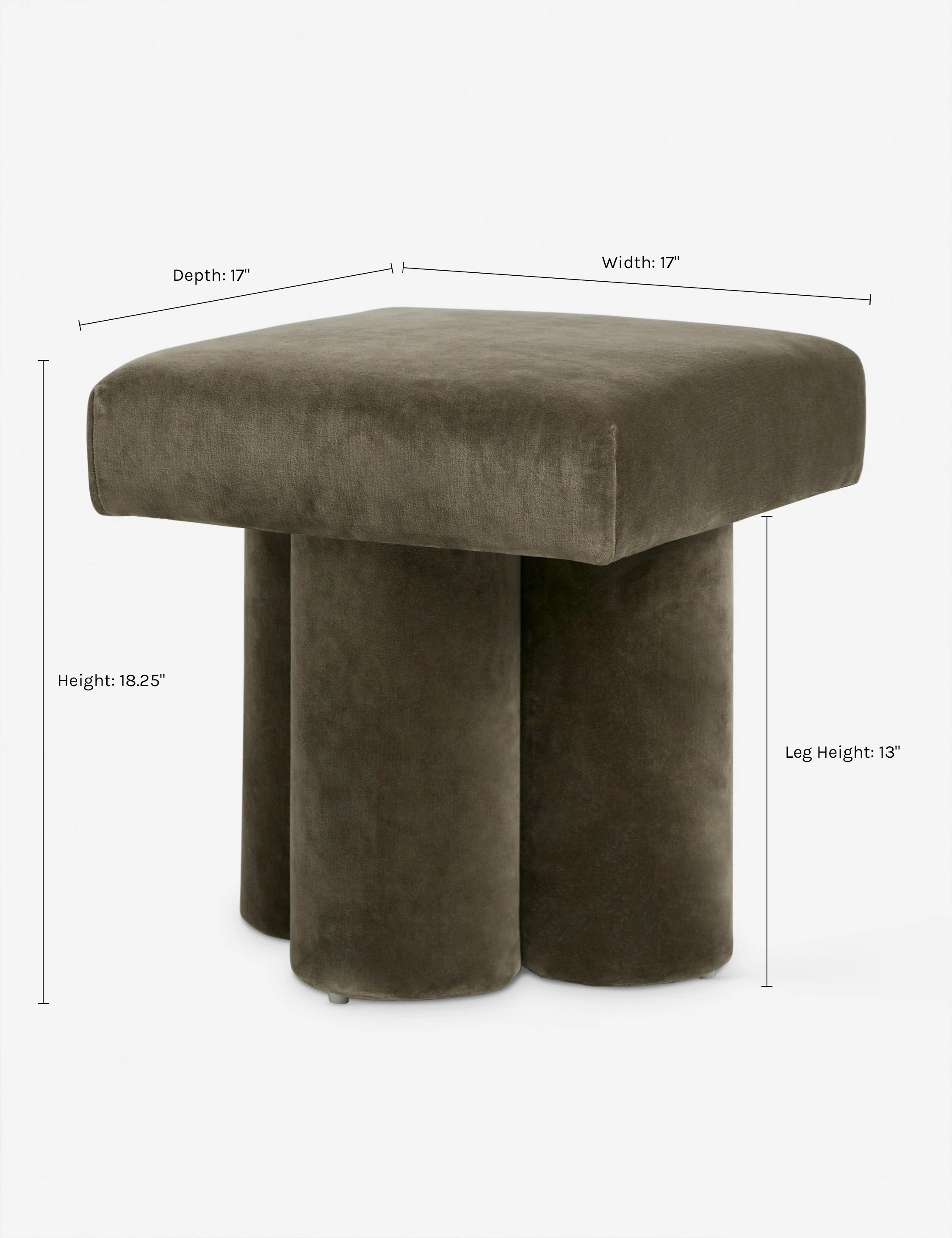 Clover Stool by Sarah Sherman Samuel