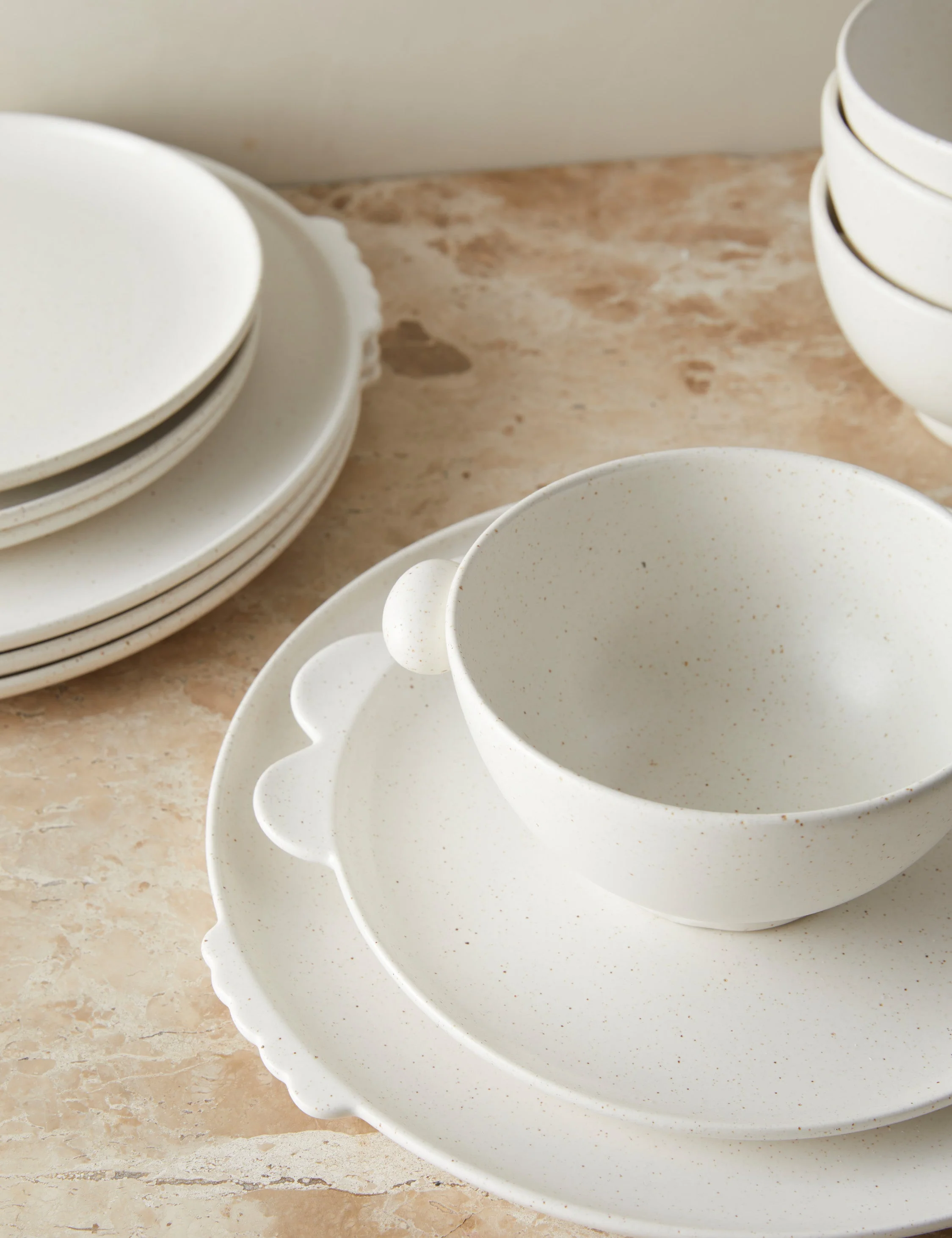 Shapeshifter Stoneware Dinnerware by Sarah Sherman Samuel