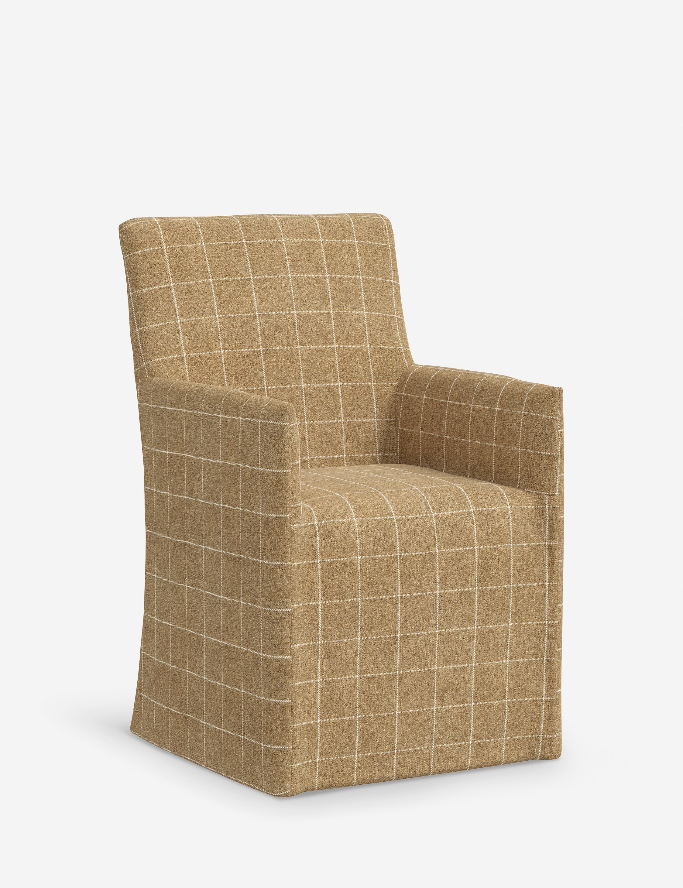 Haddan Slipcover Dining Arm Chair