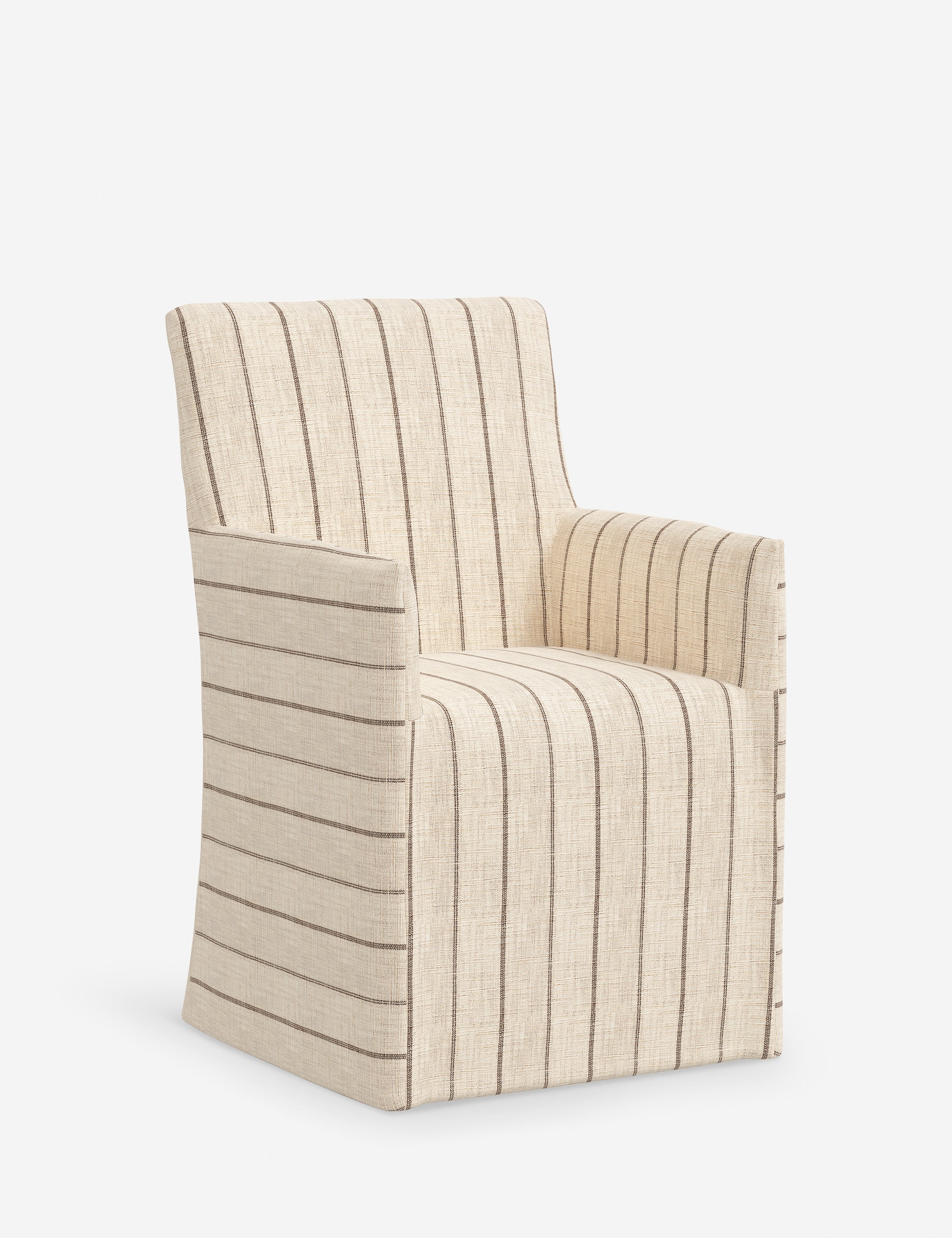 Haddan Slipcover Dining Arm Chair
