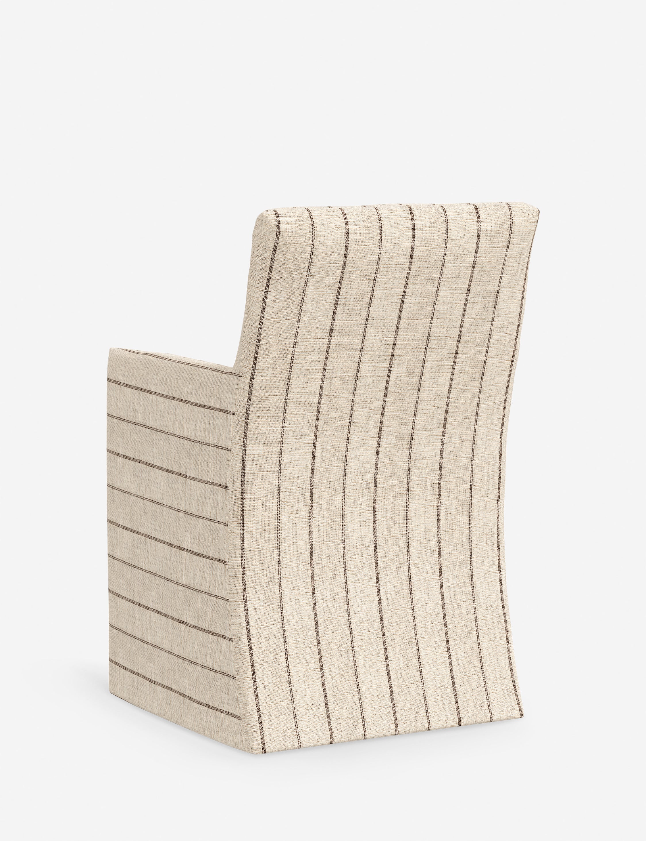 Haddan Slipcover Dining Arm Chair