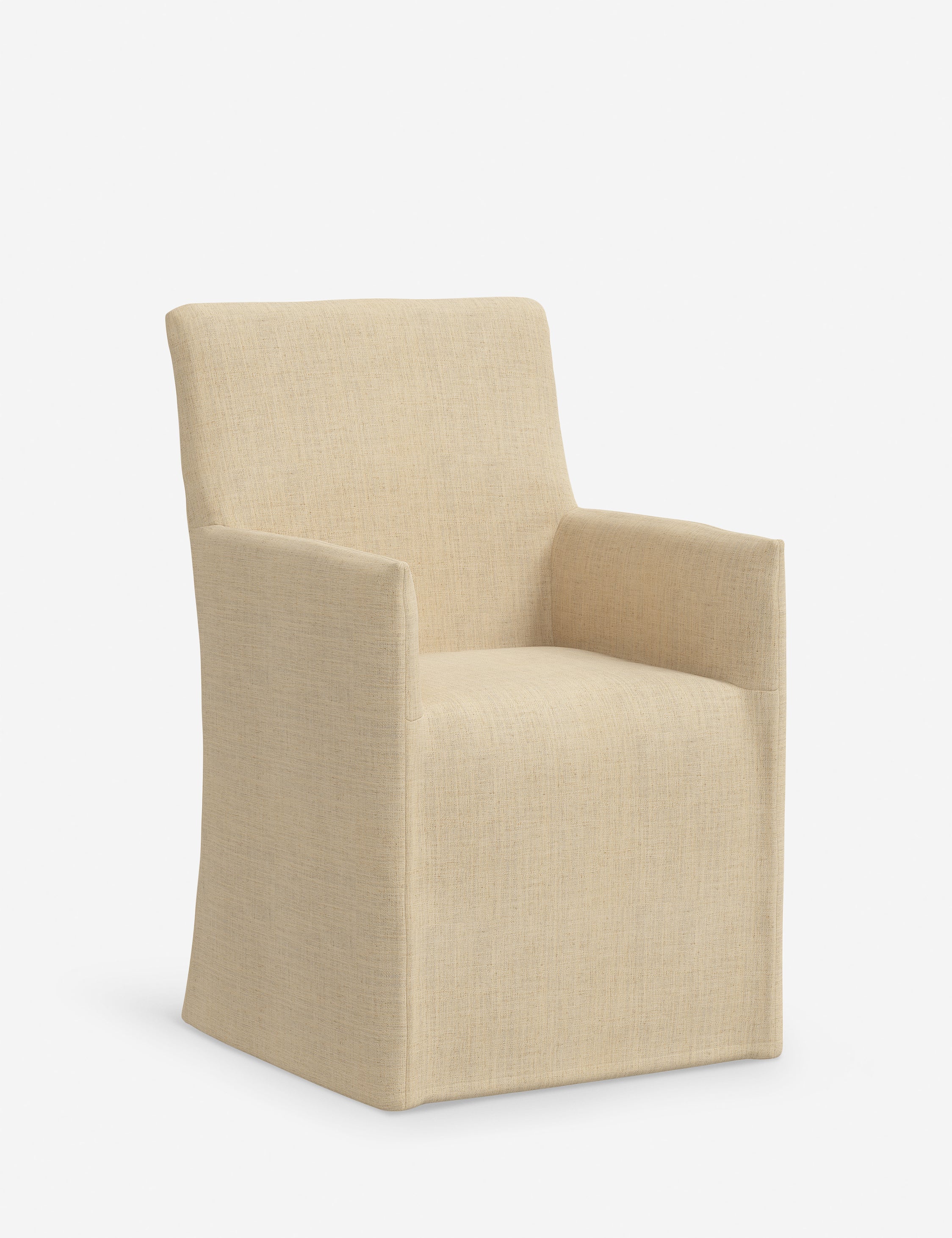 Haddan Slipcover Dining Arm Chair