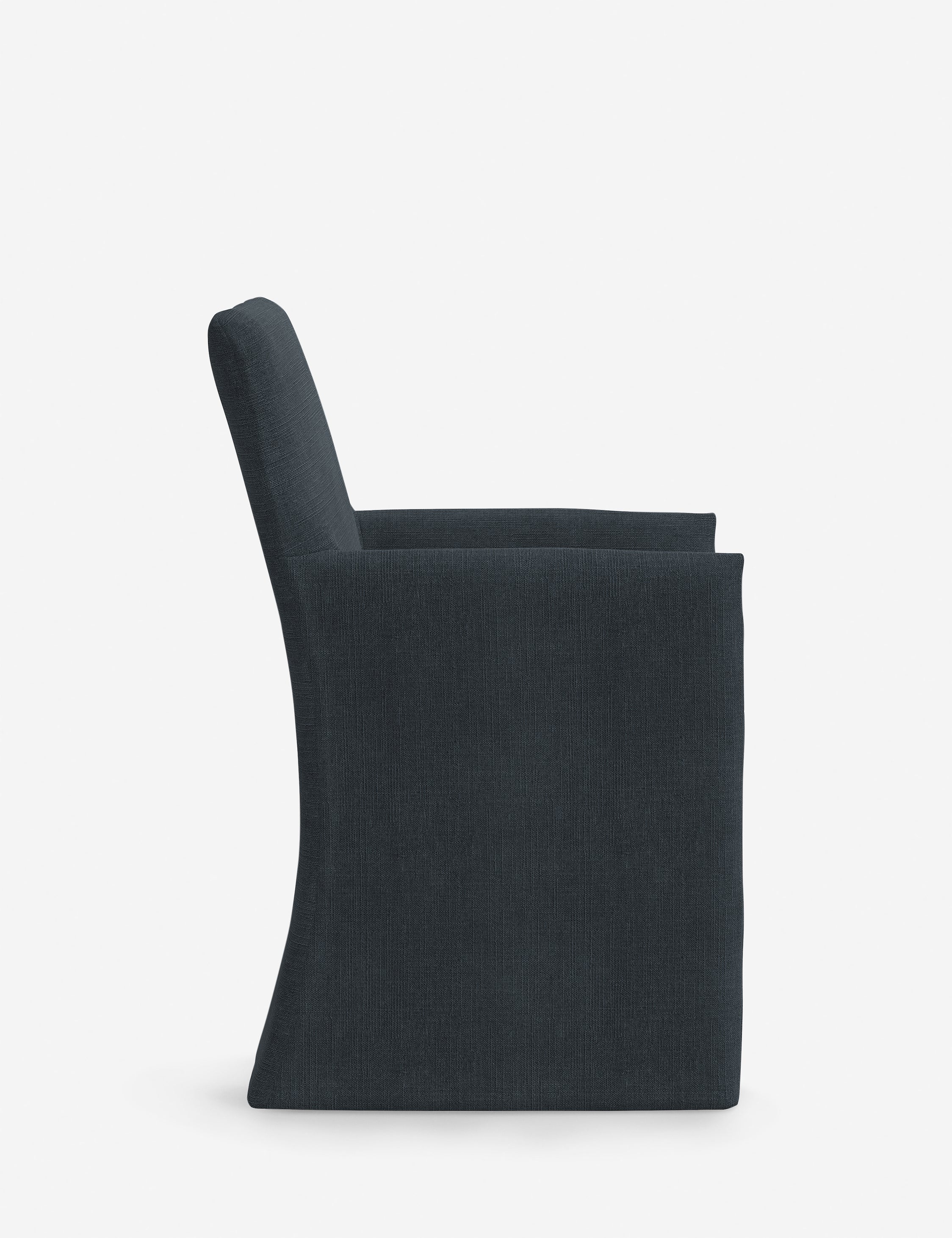 Haddan Slipcover Dining Arm Chair