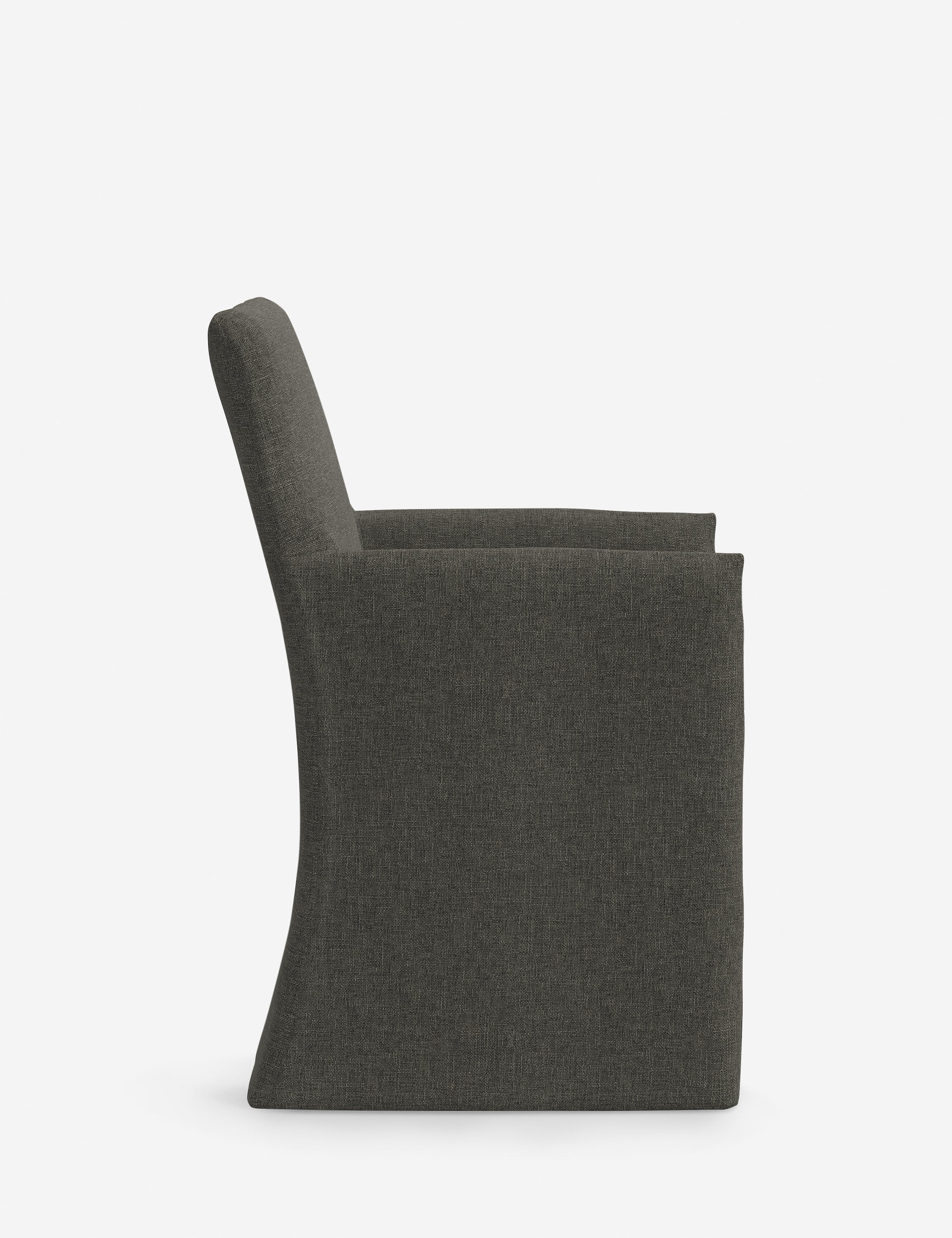 Haddan Slipcover Dining Arm Chair