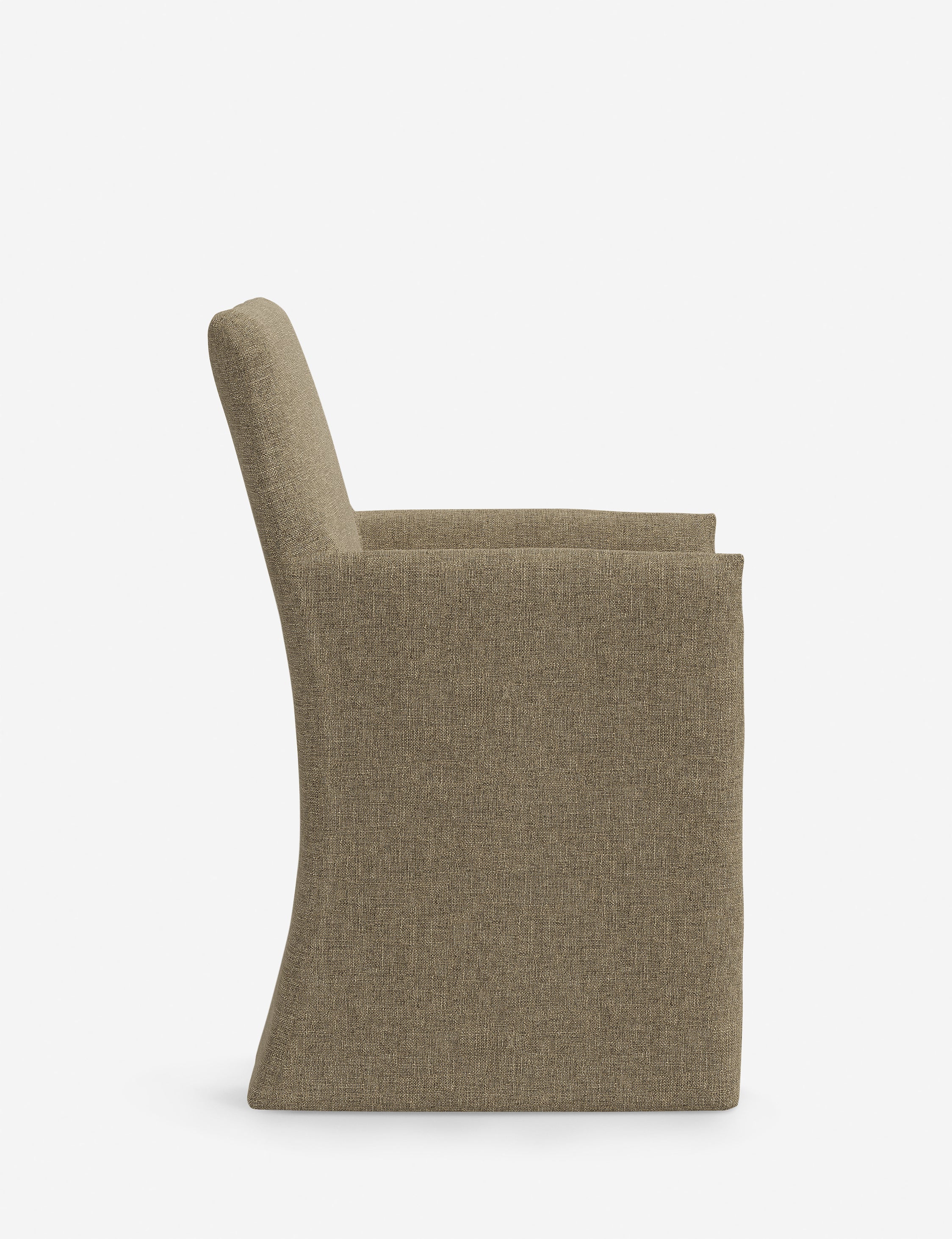Haddan Slipcover Dining Arm Chair