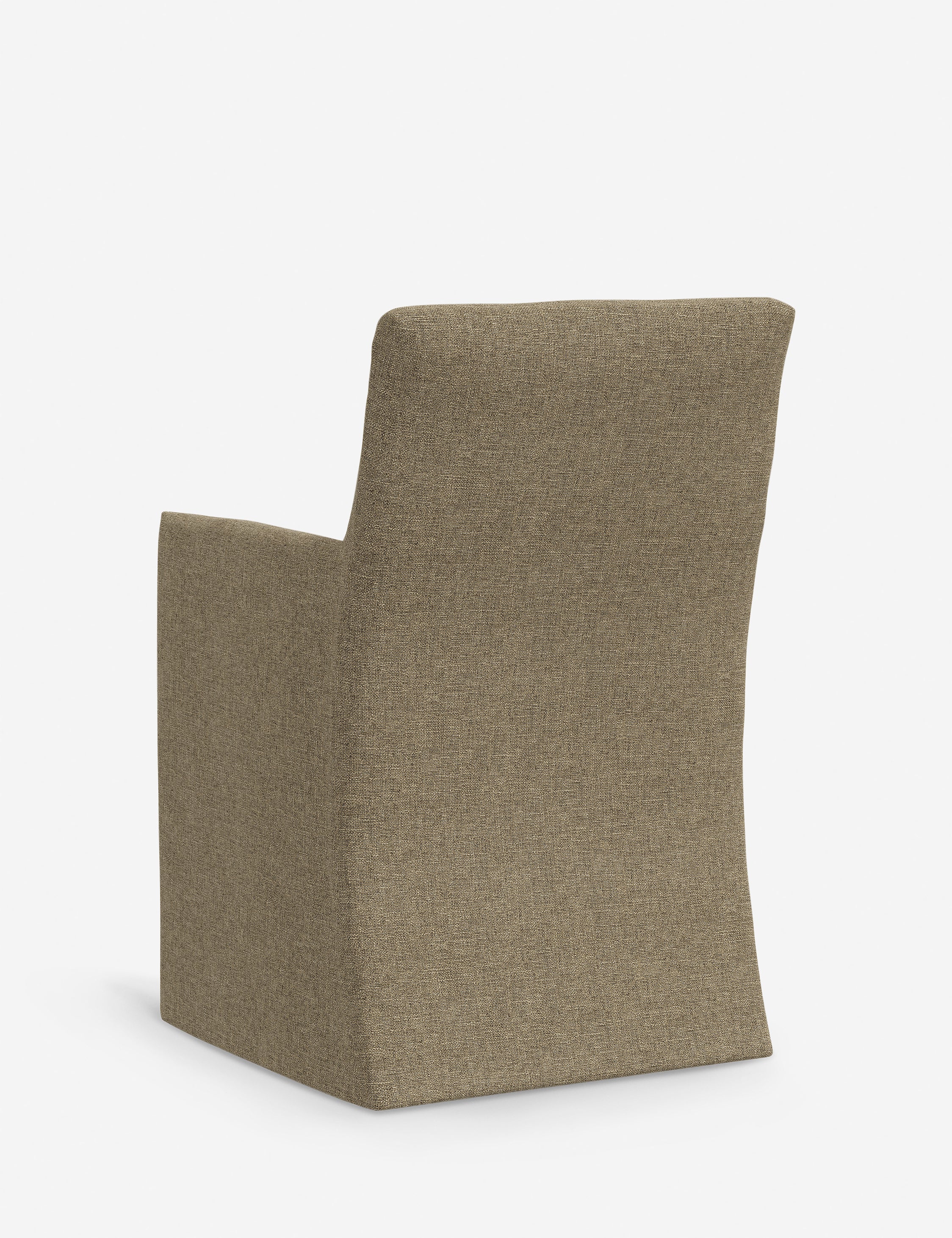 Haddan Slipcover Dining Arm Chair