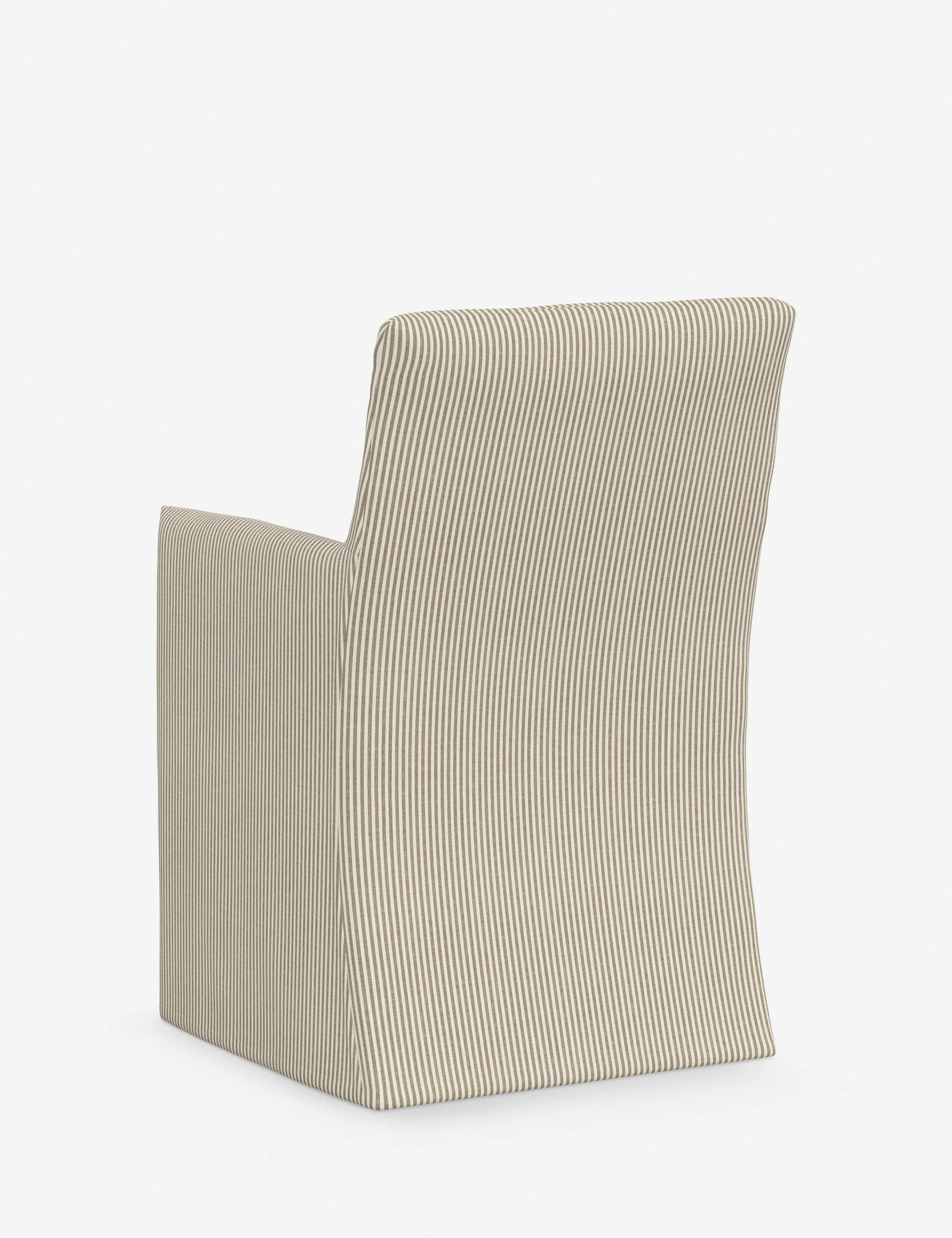 Haddan Slipcover Dining Arm Chair