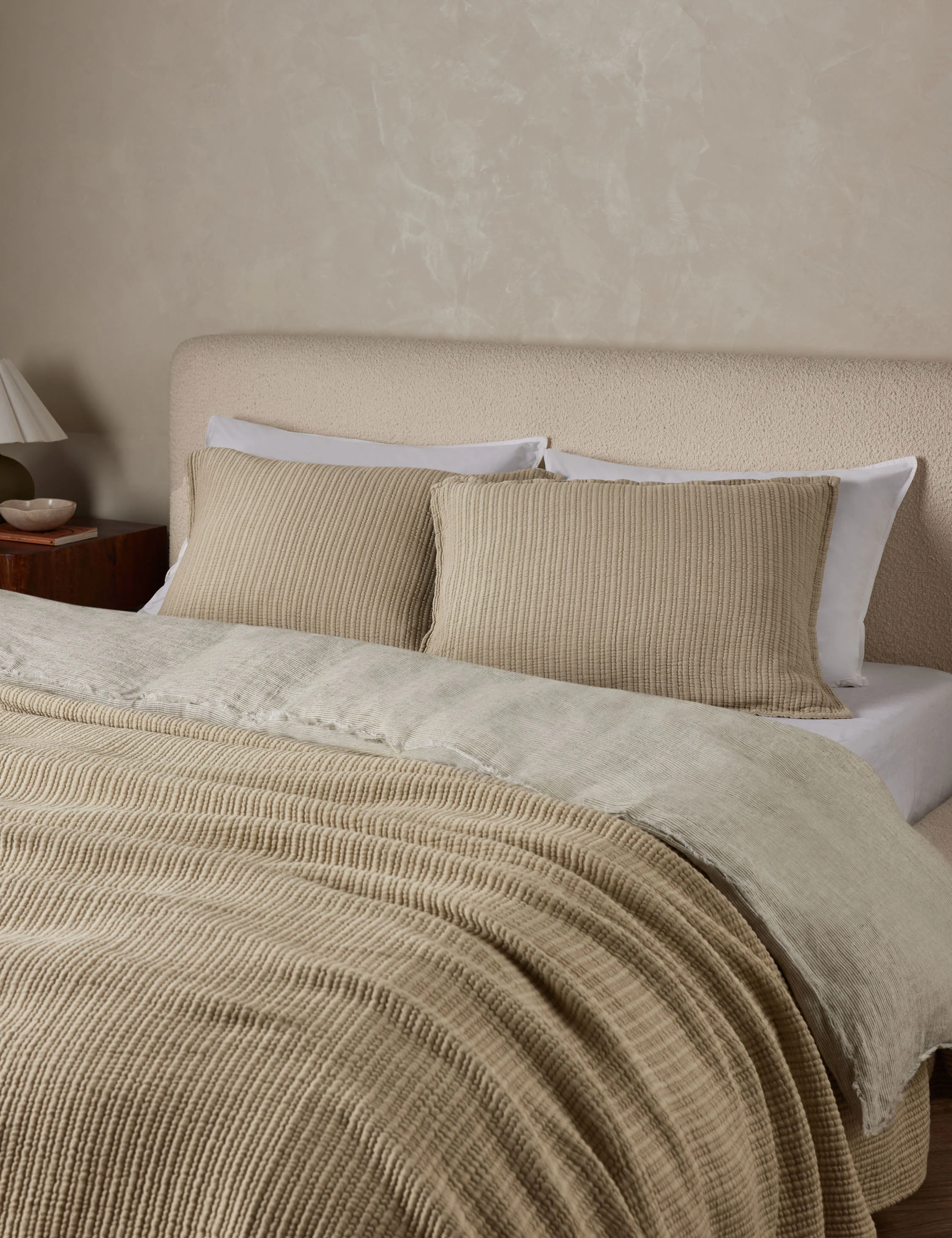 Chatham Cotton Matelasse Sham by Pom Pom at Home