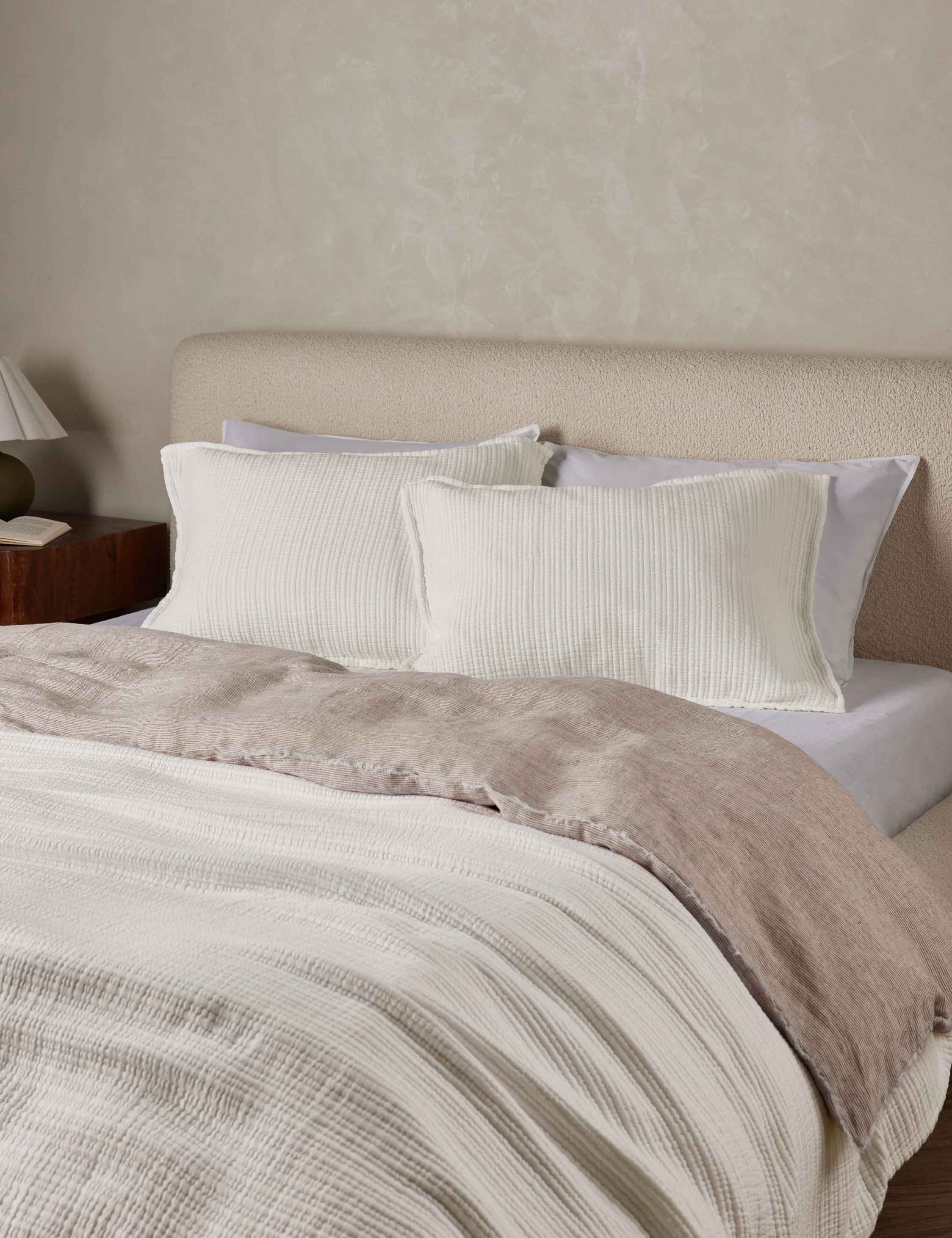 Chatham Cotton Matelasse Sham by Pom Pom at Home