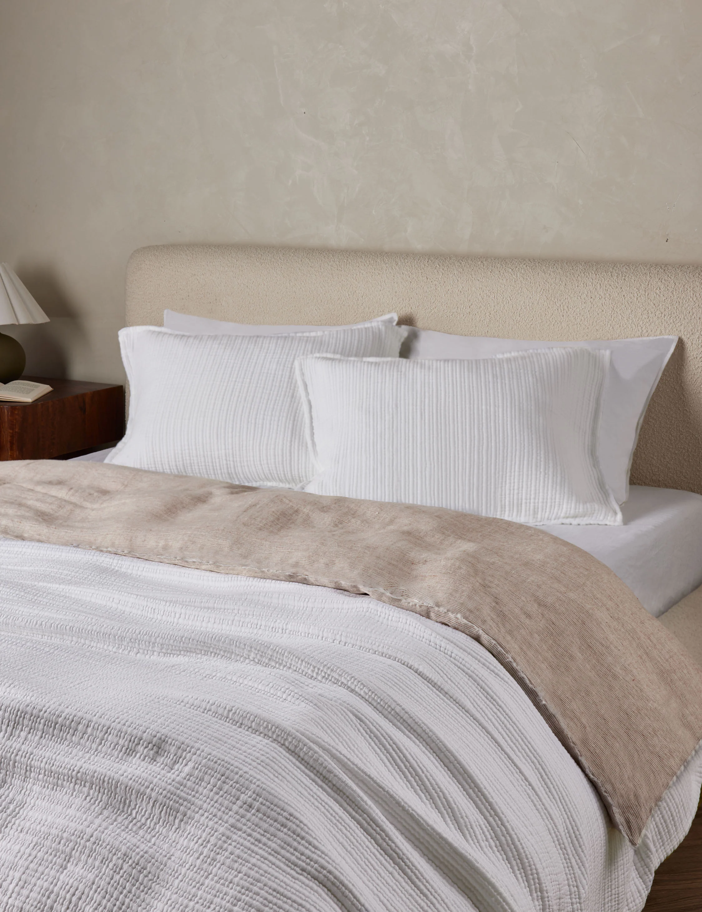 Chatham Cotton Matelasse Sham by Pom Pom at Home