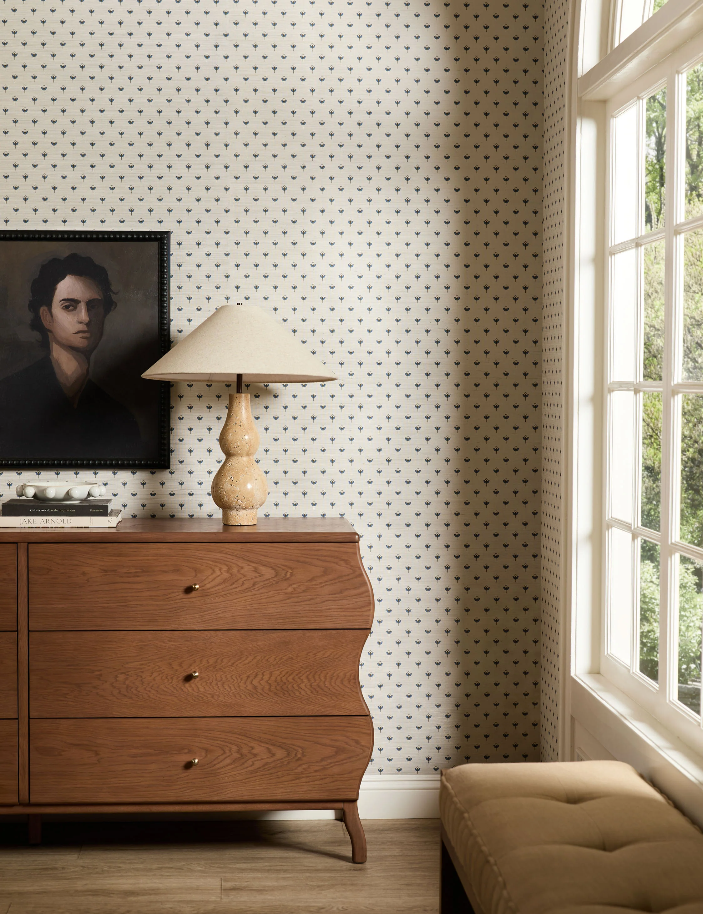 Poiret Grasscloth Wallpaper