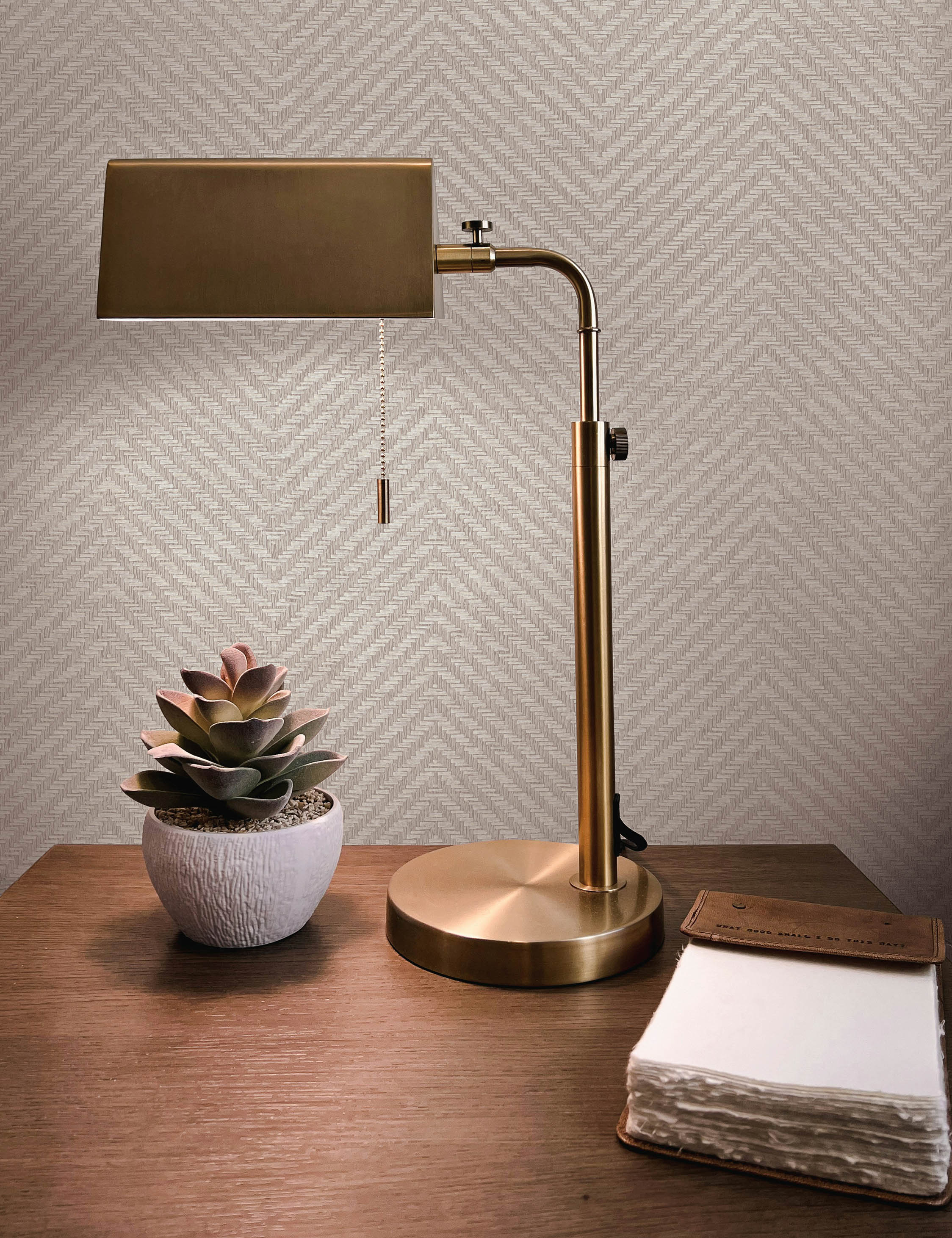 Faux Grasscloth Parquet Textured Peel + Stick Wallpaper by Jeremiah Brent 4 Faux Grasscloth Parquet Textured Peel + Stick Wallpaper by Jeremiah Brent