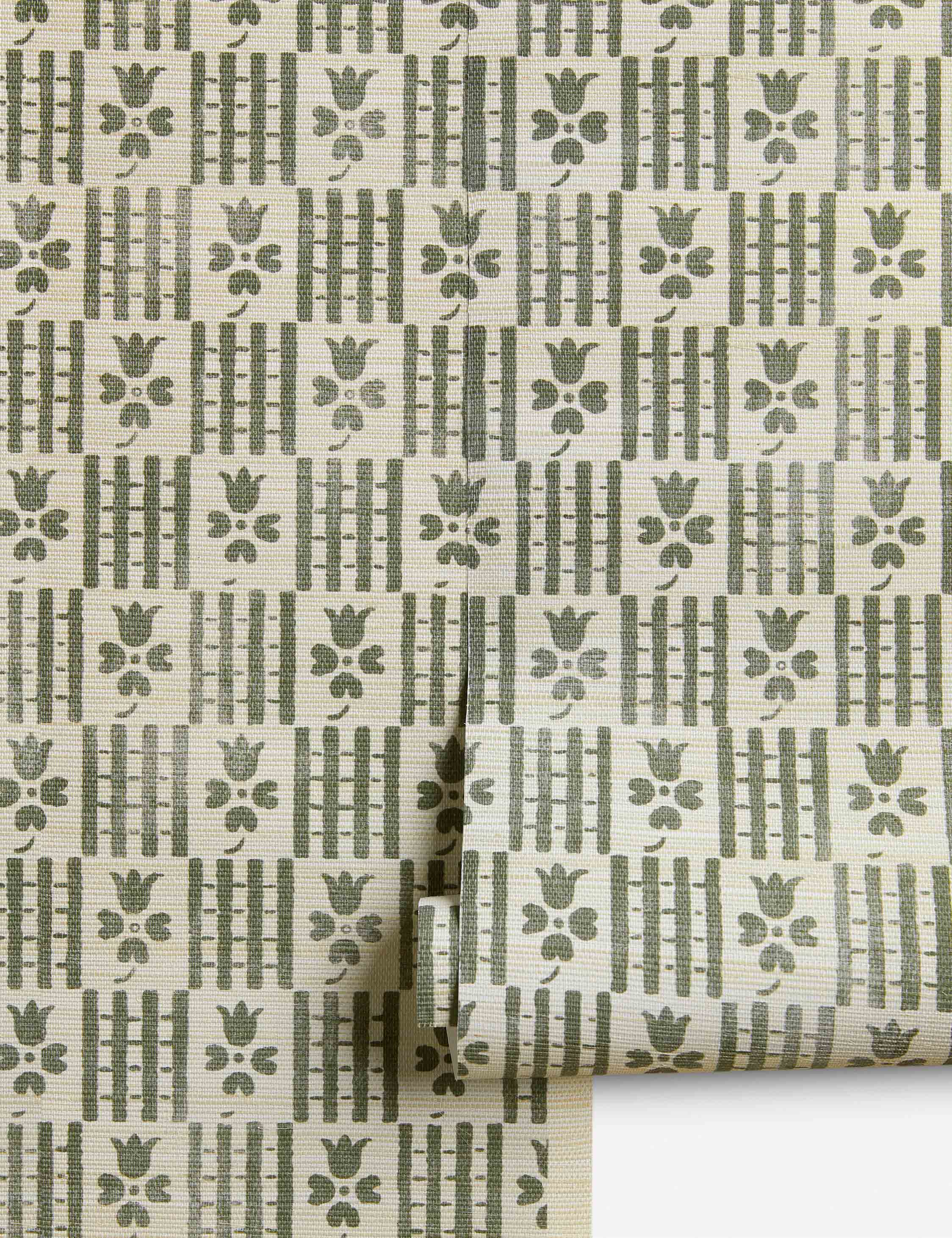 Hedra Grasscloth Wallpaper